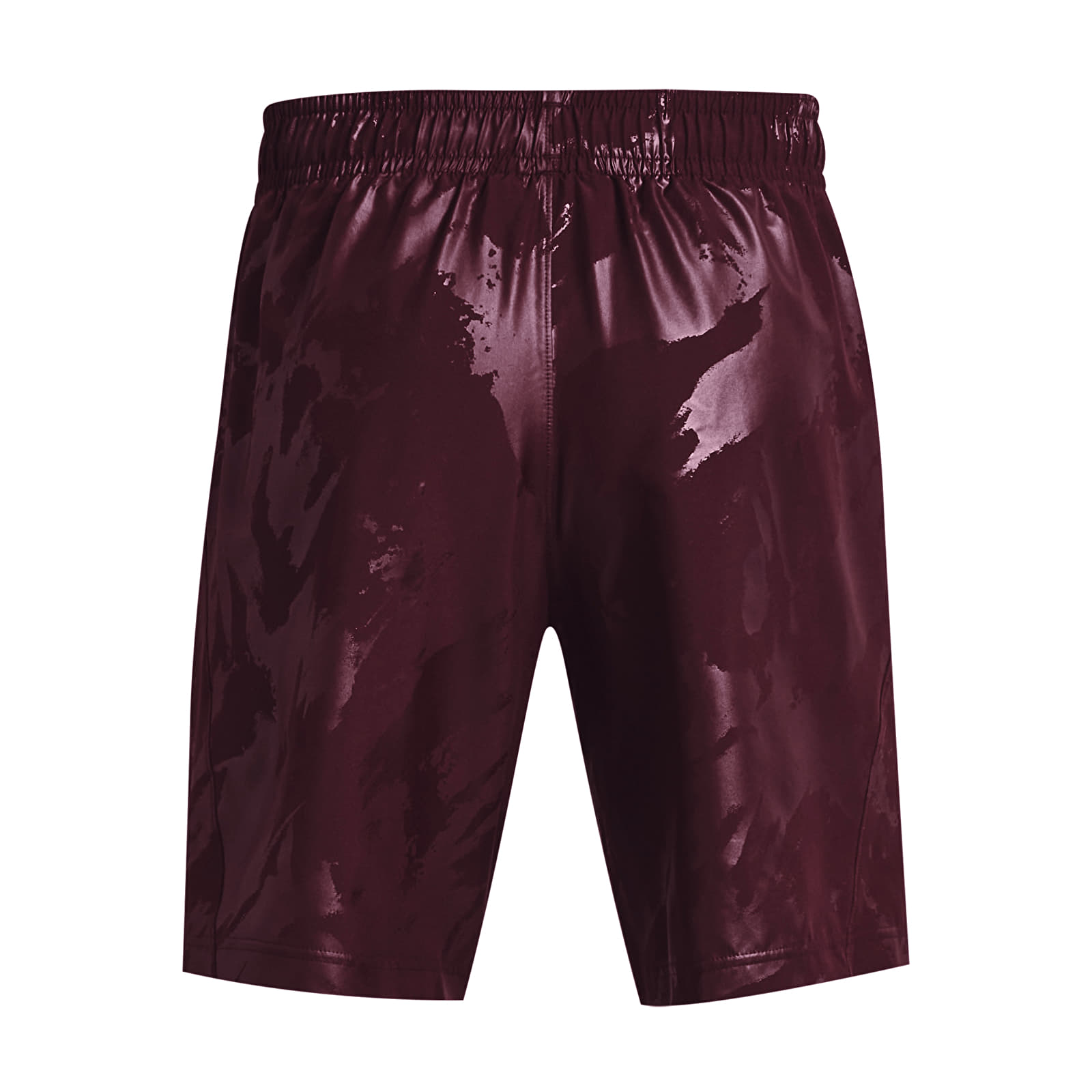 Shorts Under Armour Woven Emboss Short Dark Maroon