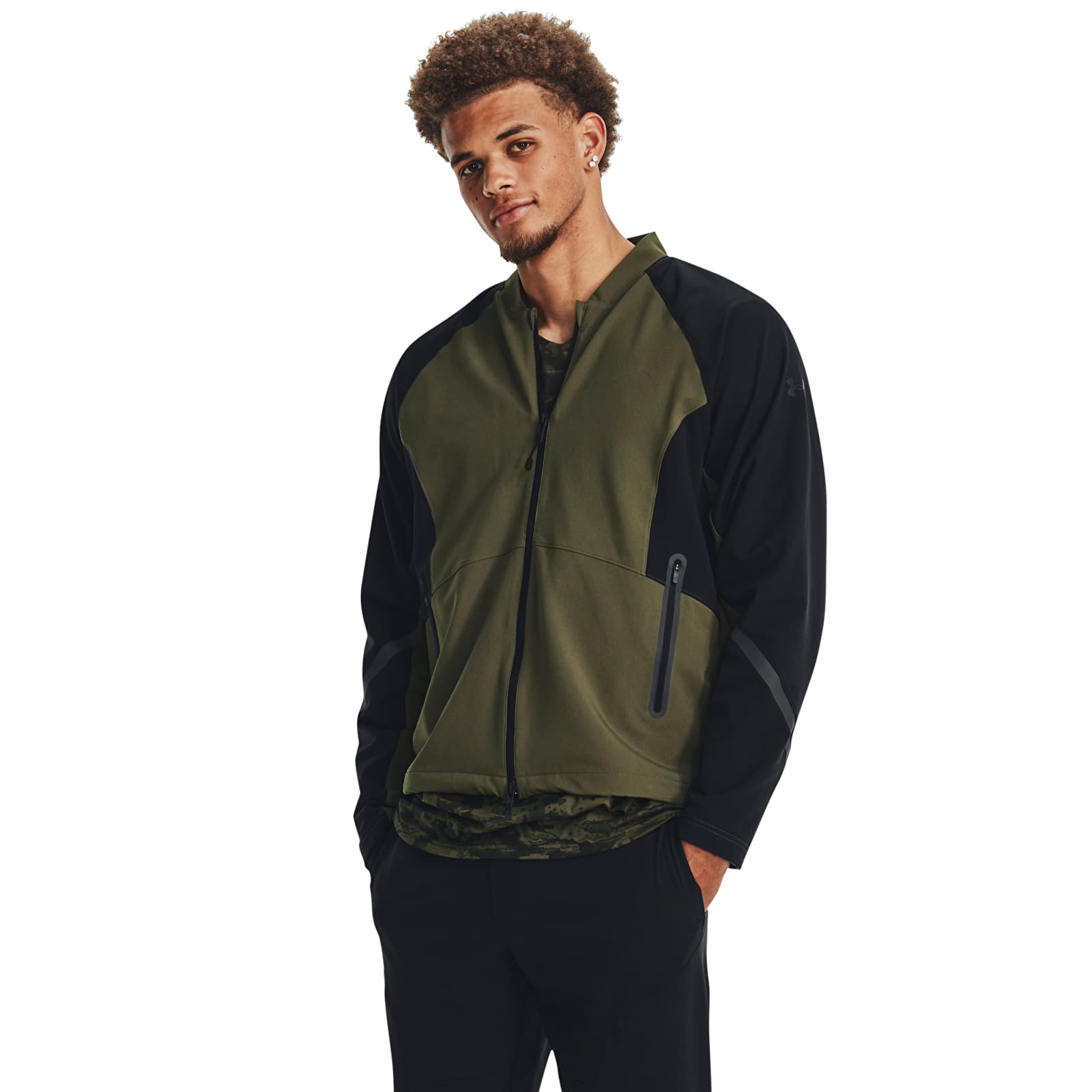 Under armour bomber jacket mens top