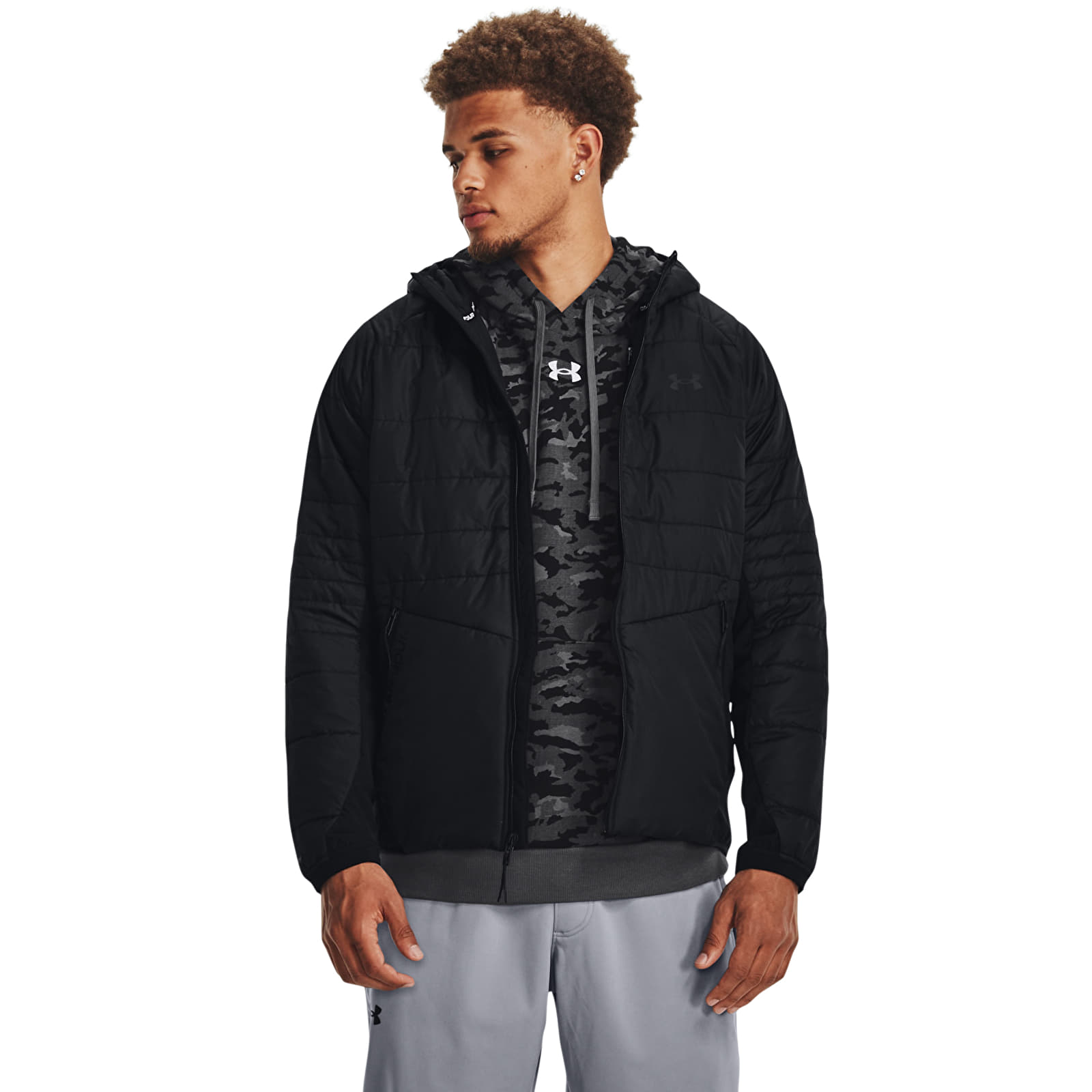 Jassen Under Armour Strm Session Hbd Jacket Black