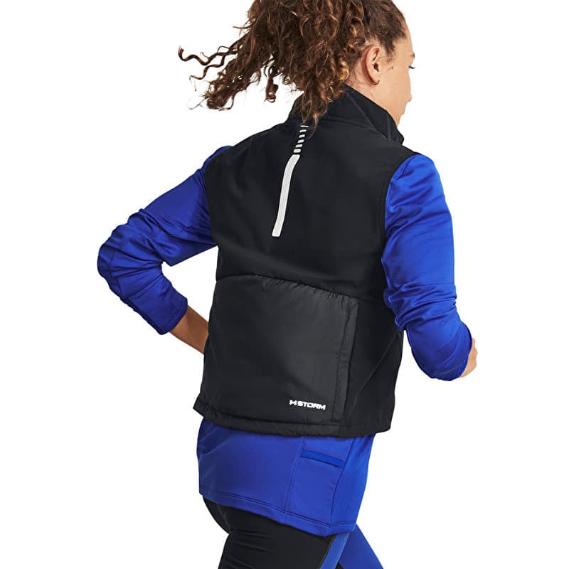 Weste Under Armour Strm Session Run Vest Black