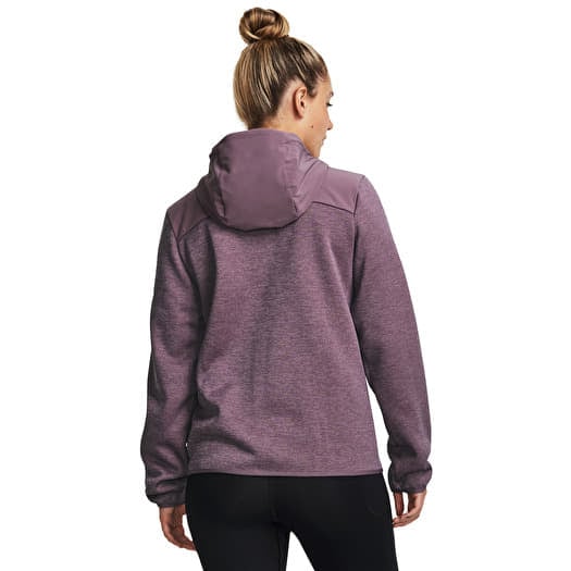 Under armour swacket women purple top