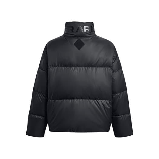 Puffer jacket under armour top