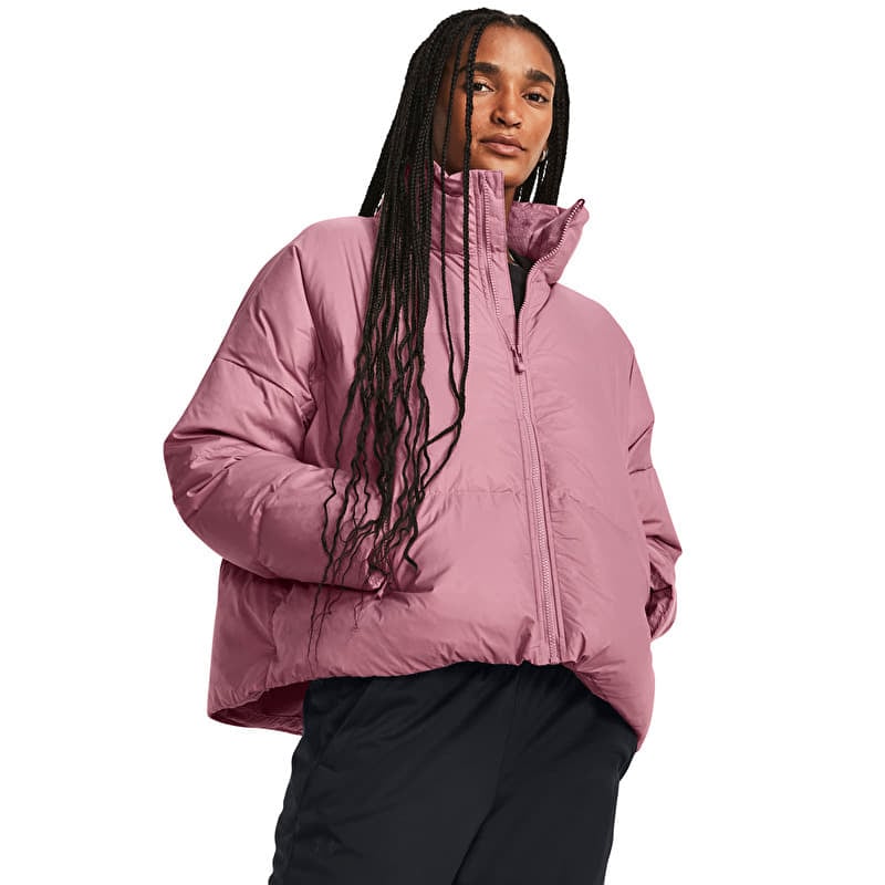 Striukė Under Armour Cgi Down Puffer Jacket Pink Elixir