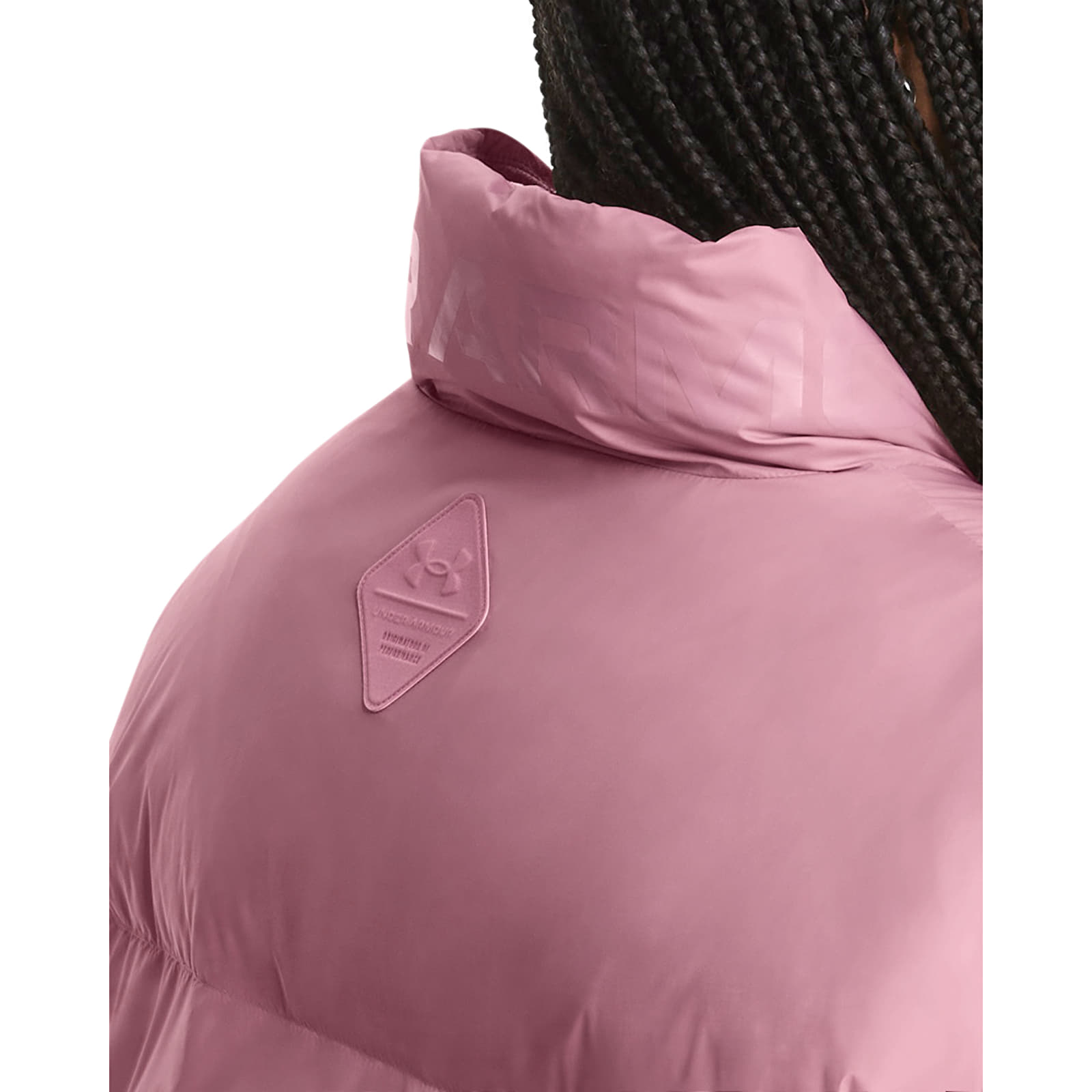 Bundy Under Armour Cgi Down Puffer Jacket Pink Elixir