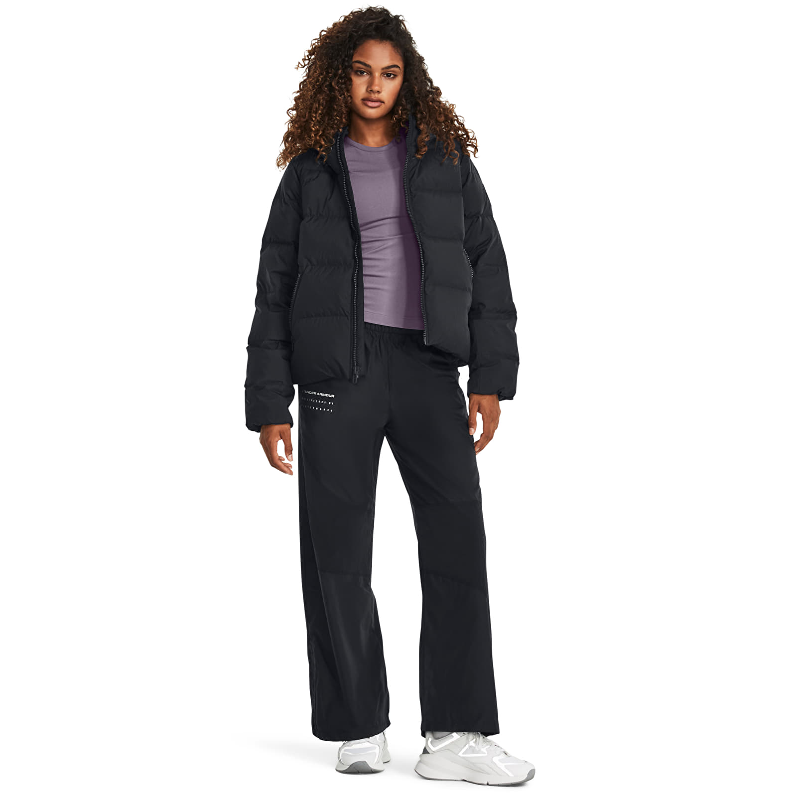 Bundy Under Armour Cgi Down Crinkle Jacket Black