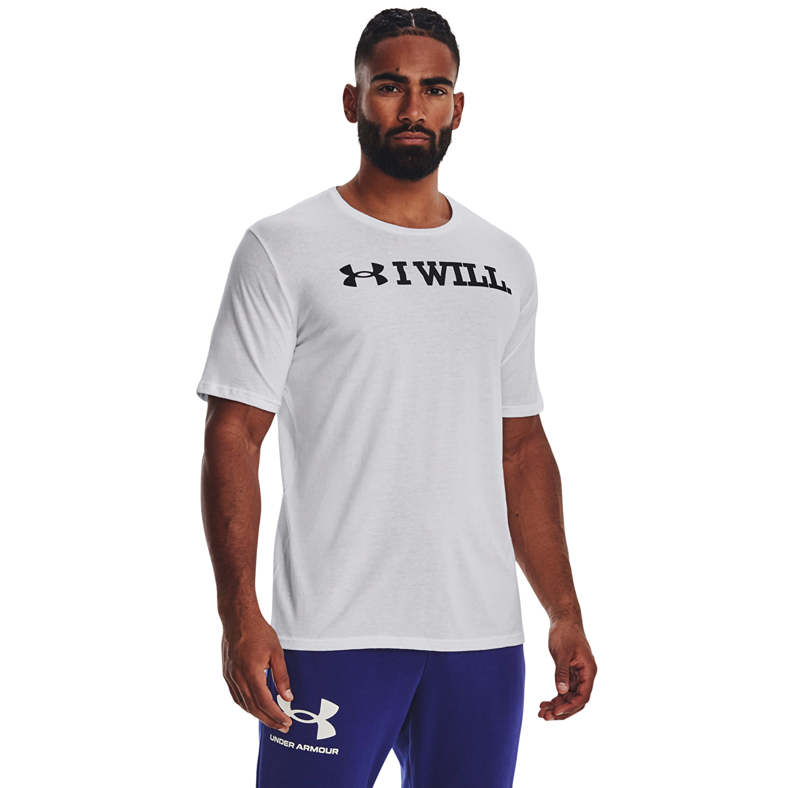 Under armour white shirt hot sale