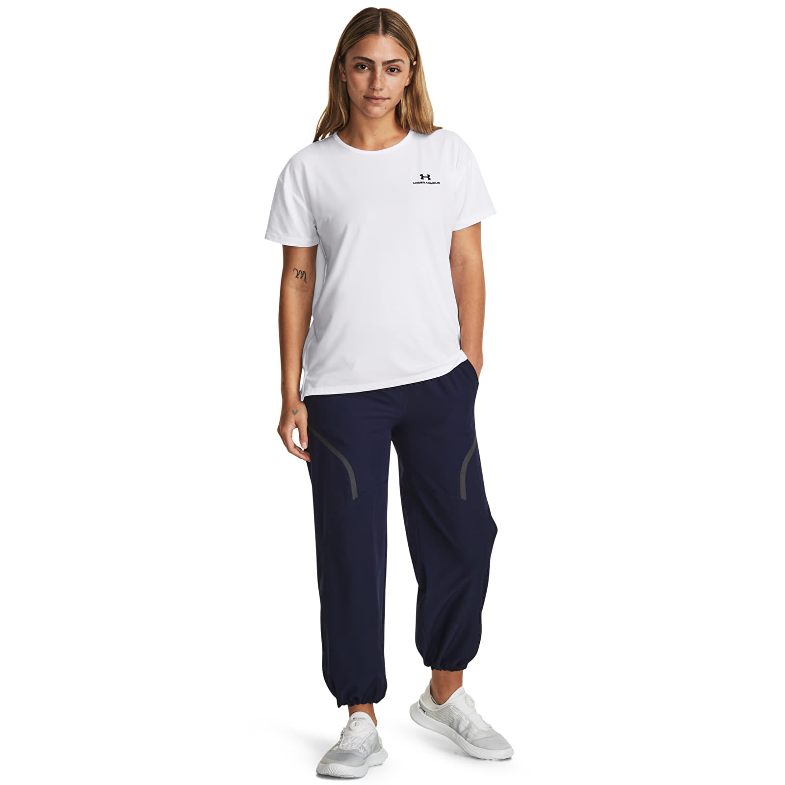 T-särgid Under Armour Rush Energy Ss 2.0 White