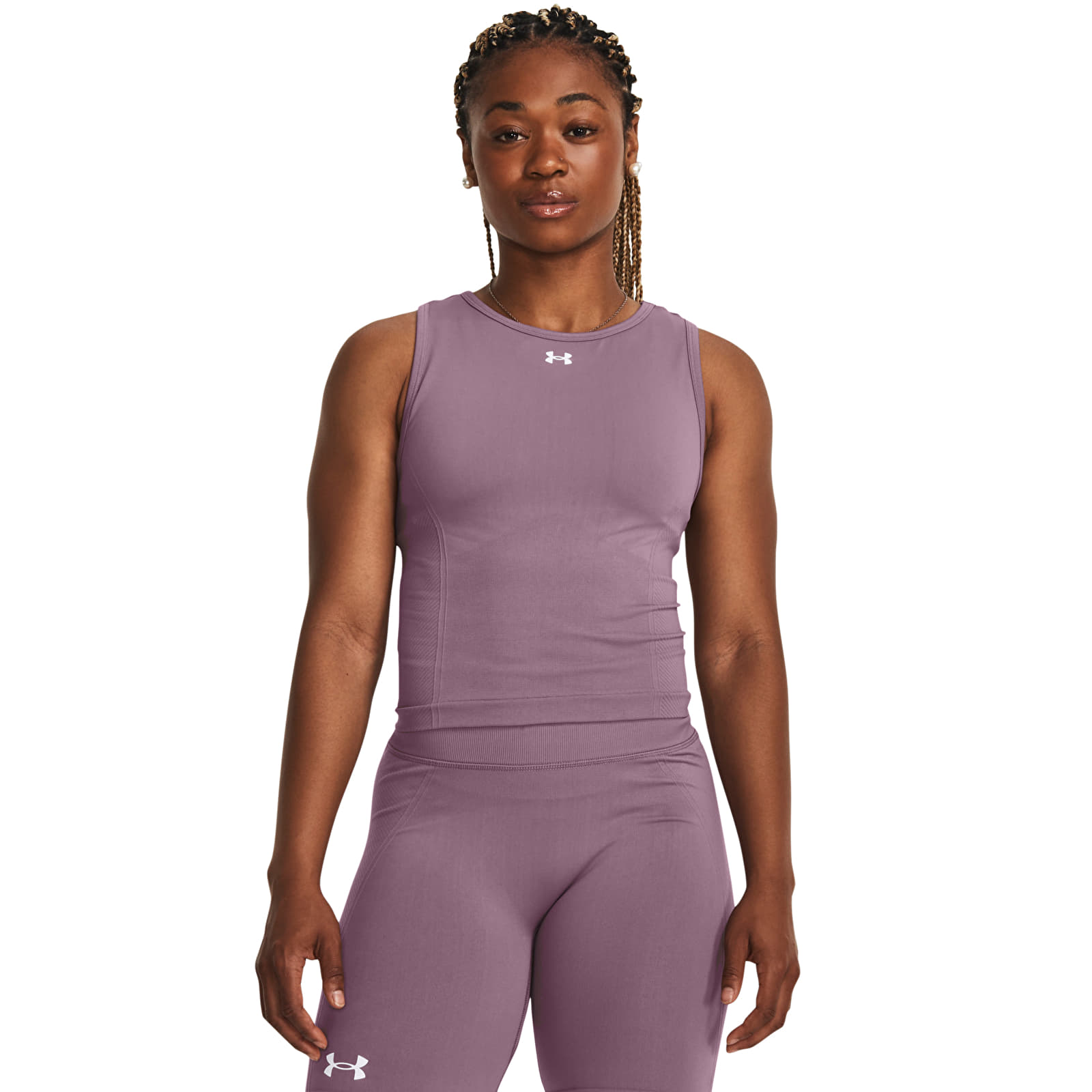 Majice bez rukava Under Armour Train Seamless Tank Misty Purple