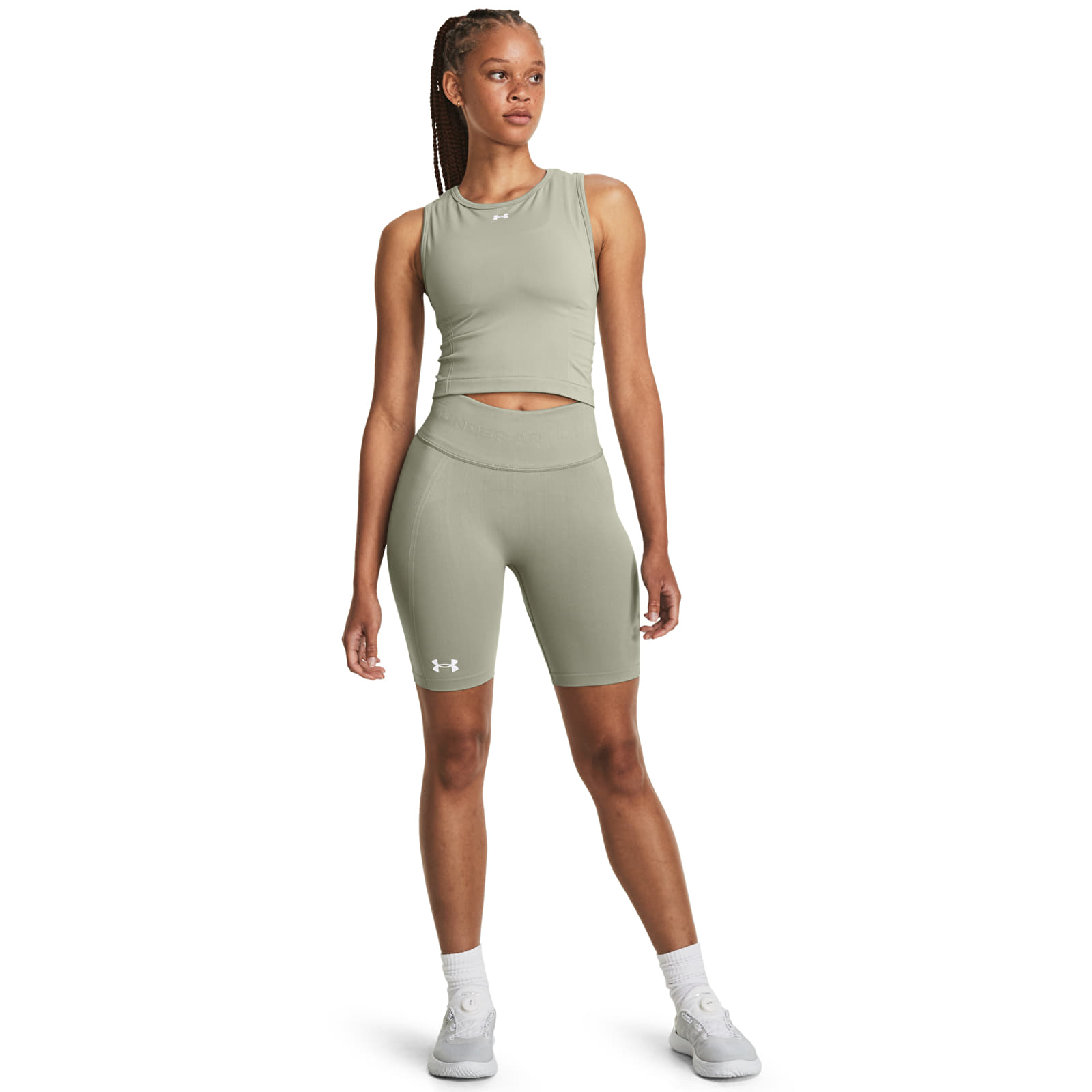 Tank tops Under Armour Train Seamless Tank Grove Green