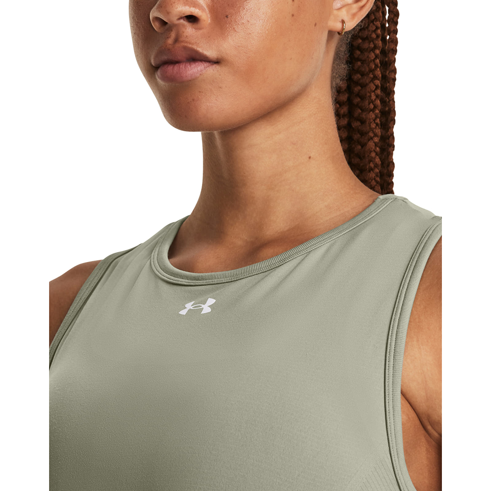 Tank tops Under Armour Train Seamless Tank Grove Green