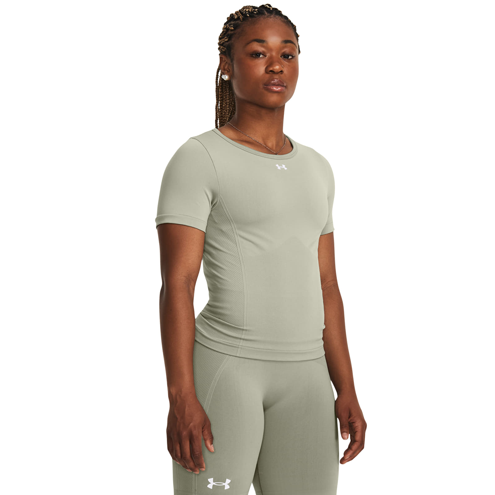 T-särgid Under Armour Train Seamless Ss Grove Green