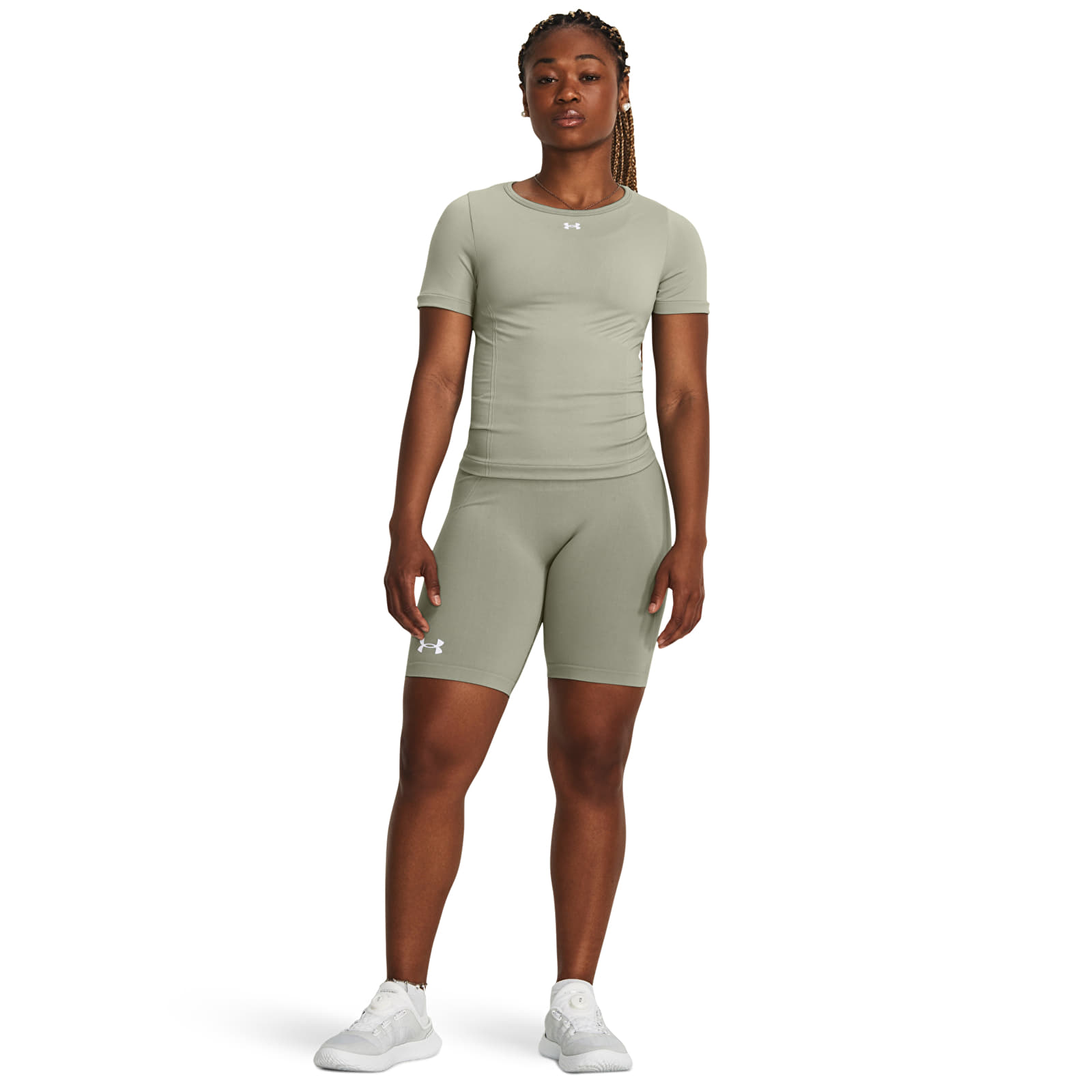 T-särgid Under Armour Train Seamless Ss Grove Green