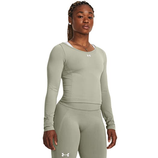 T-skjorte Under Armour Train Seamless Ls Grove Green
