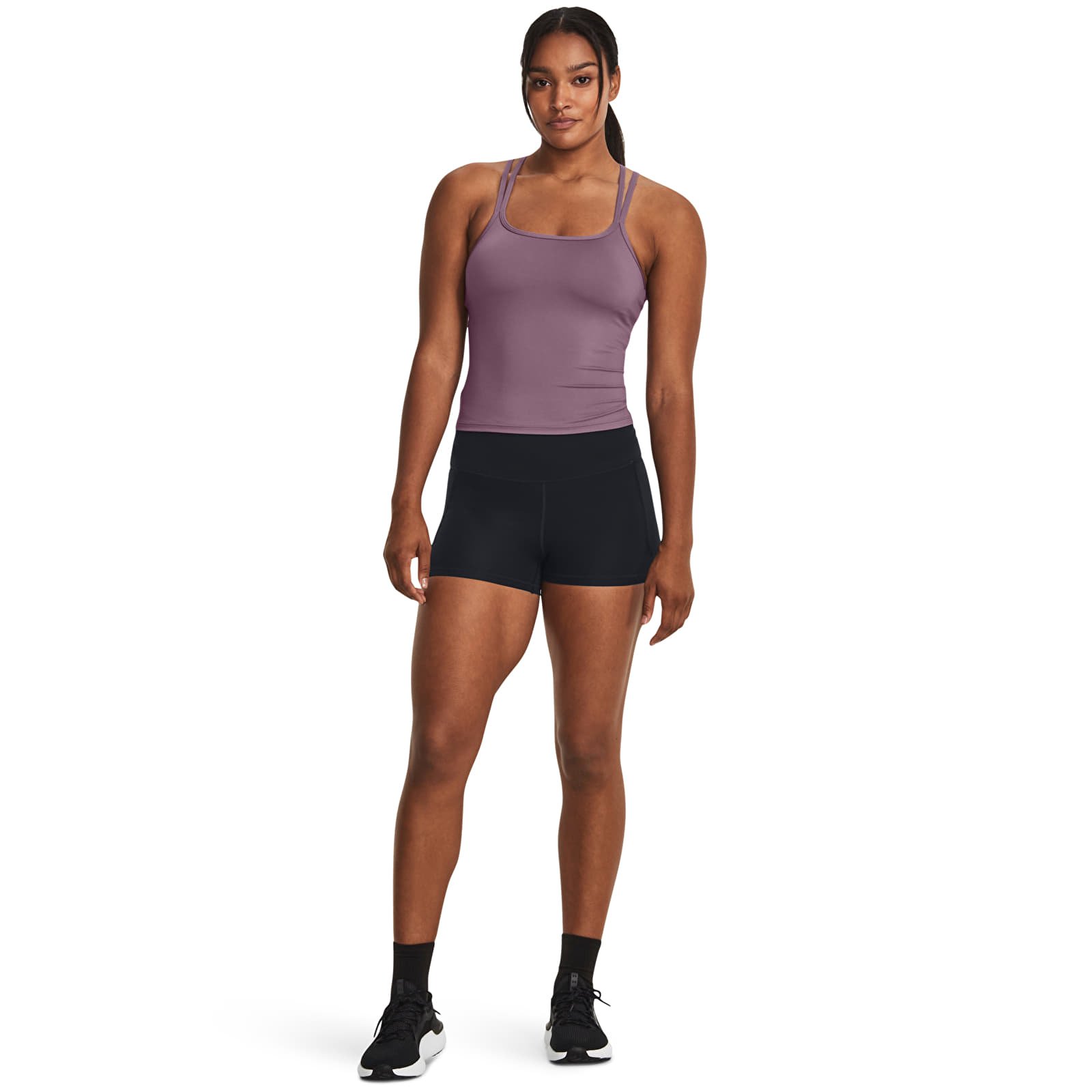 Tank topper Under Armour Meridian Fitted Tank Misty Purple