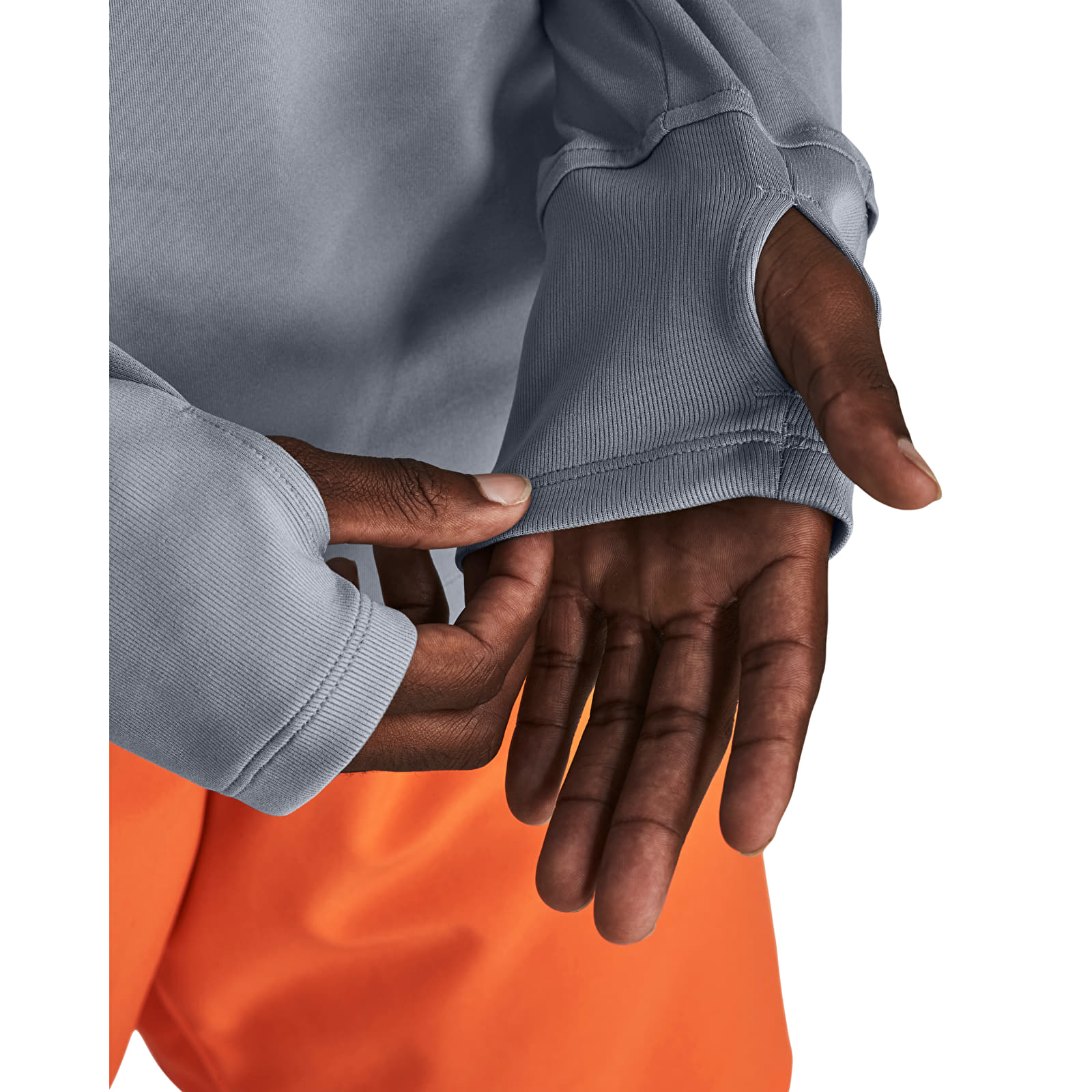 T-särgid Under Armour Qualifier Run 1/4 Zip Steel