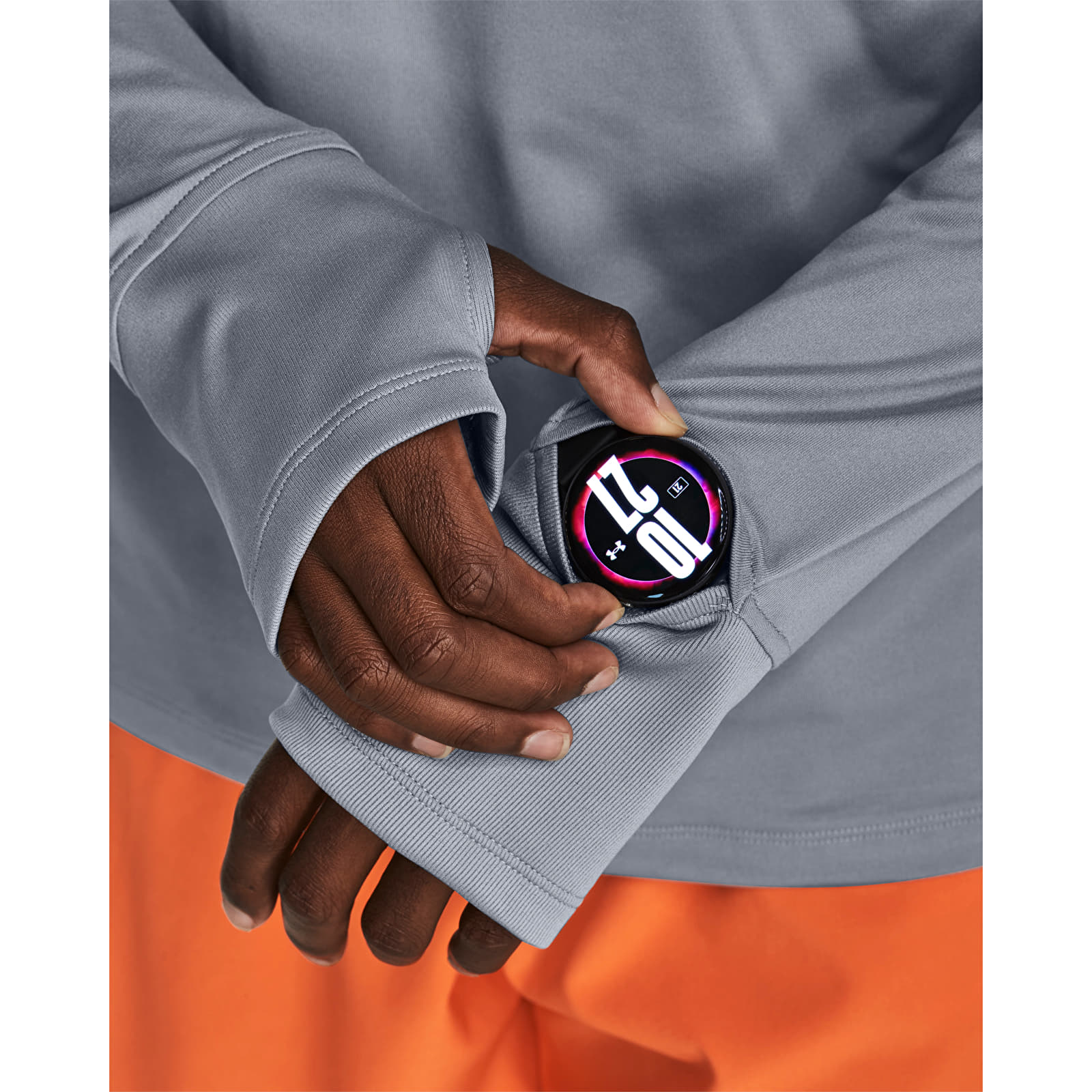 T-särgid Under Armour Qualifier Run 1/4 Zip Steel