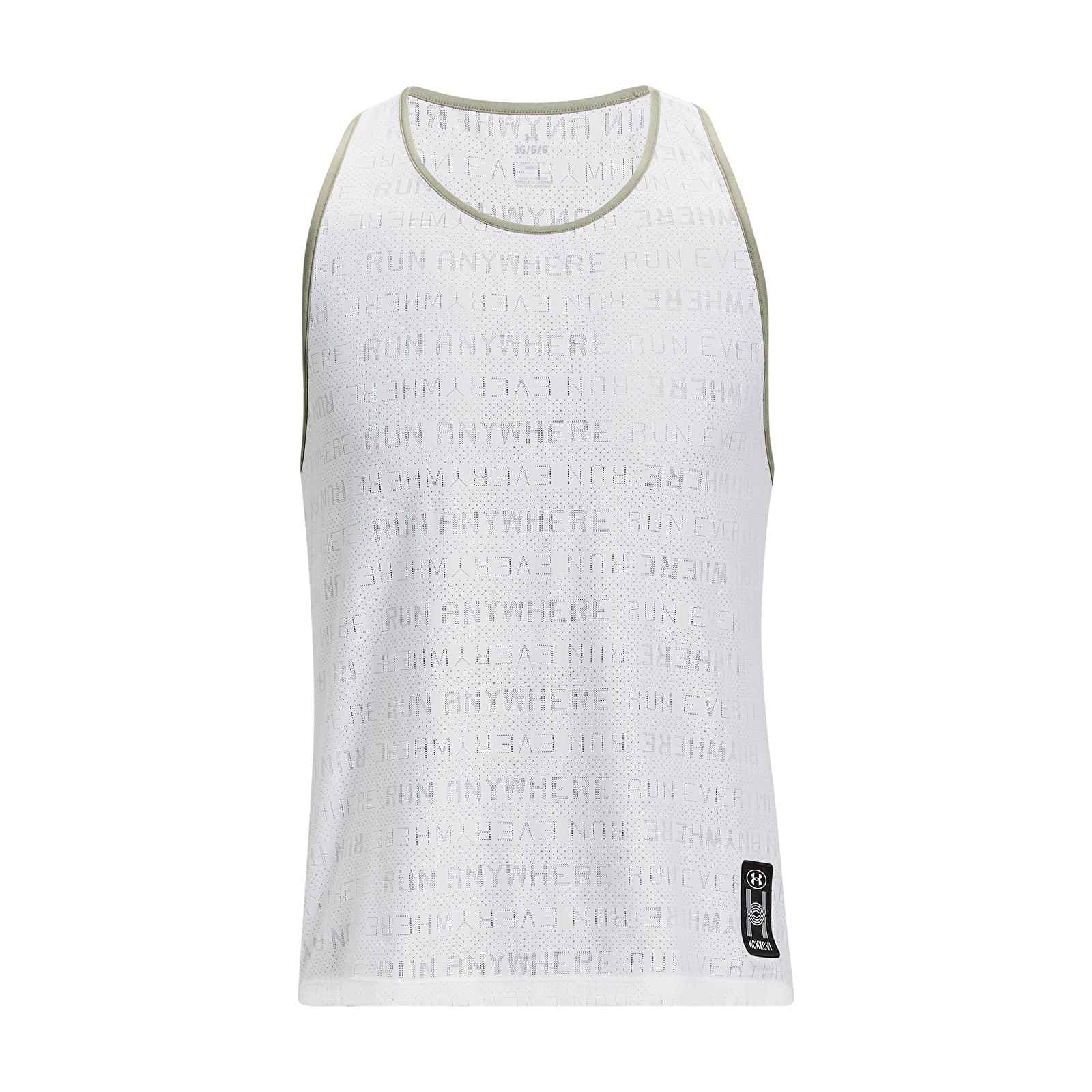 Tank Tops Under Armour Run Everywhere Singlet White