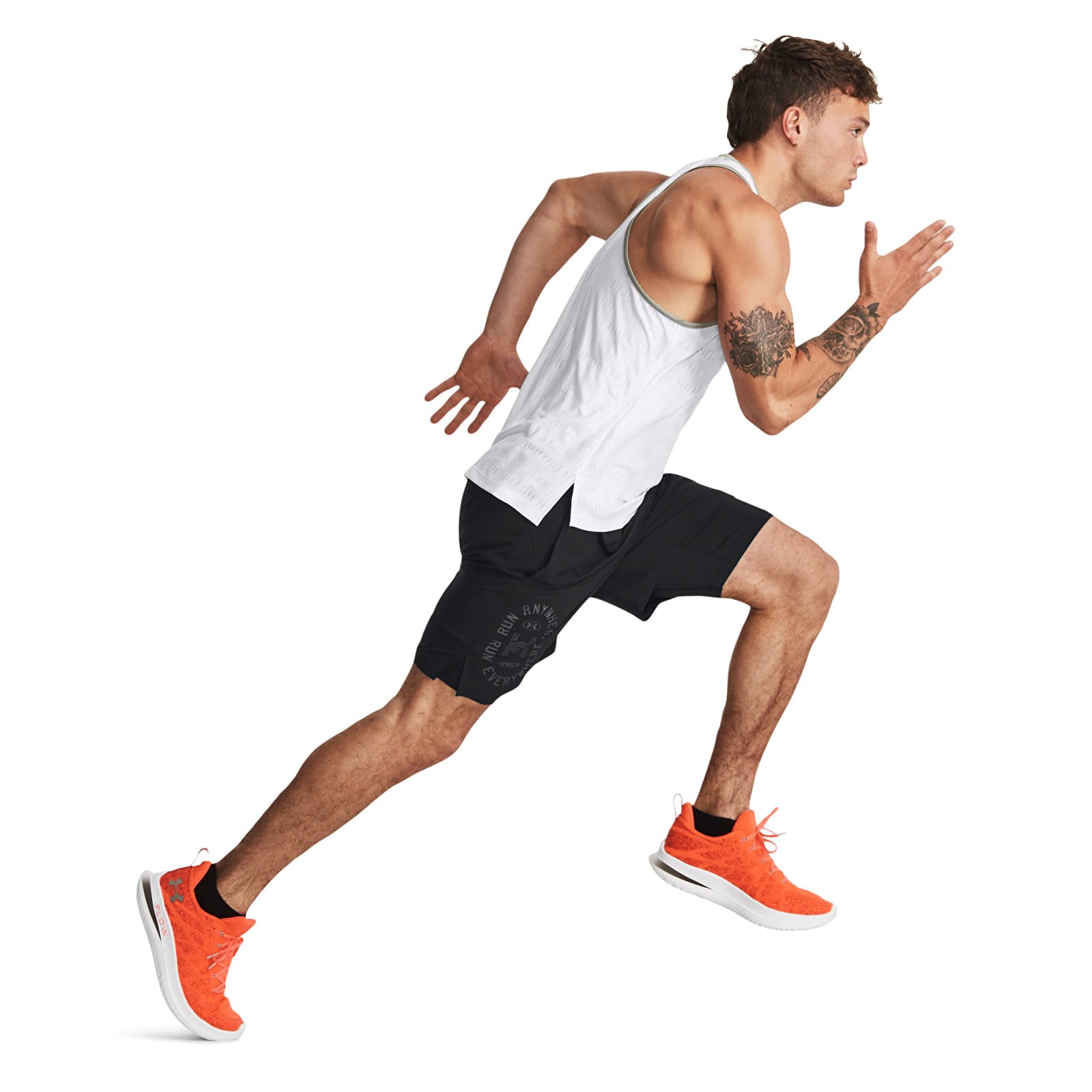 Tank Tops Under Armour Run Everywhere Singlet White