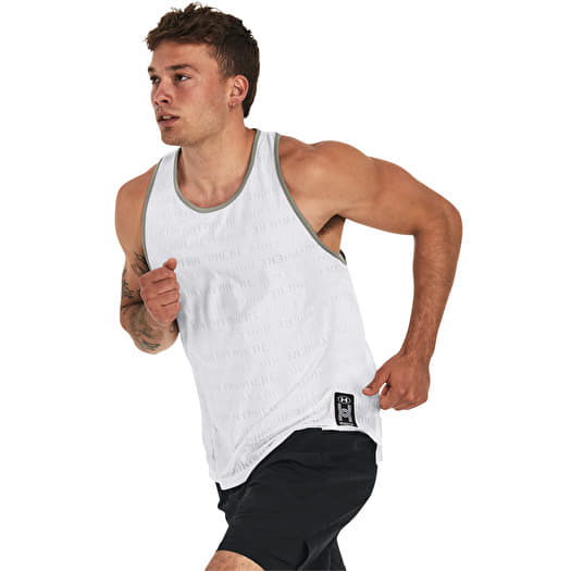 Under armour white tank top store