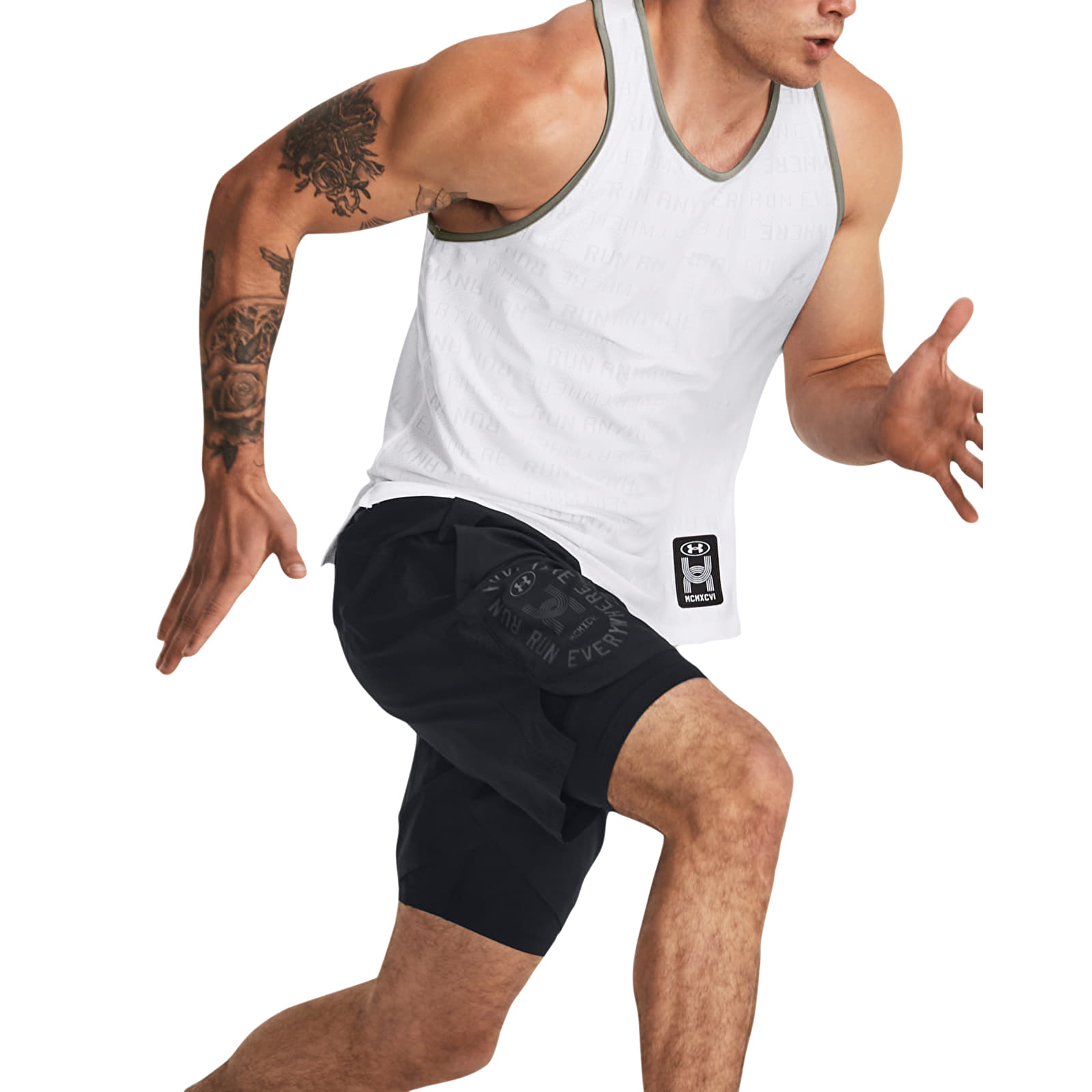 Шорты Under Armour Run Anywhere Short Black