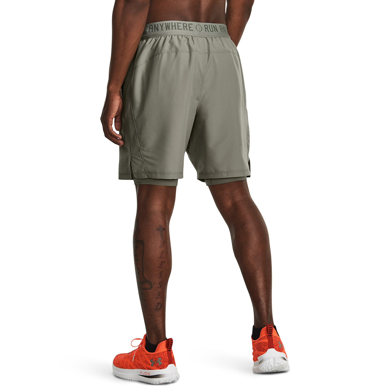 Shorts Under Armour Run Anywhere Short Grove Green