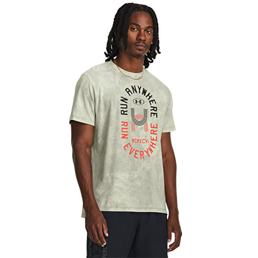 Magliette Under Armour Run Anywhere Tee Grove Green Queens