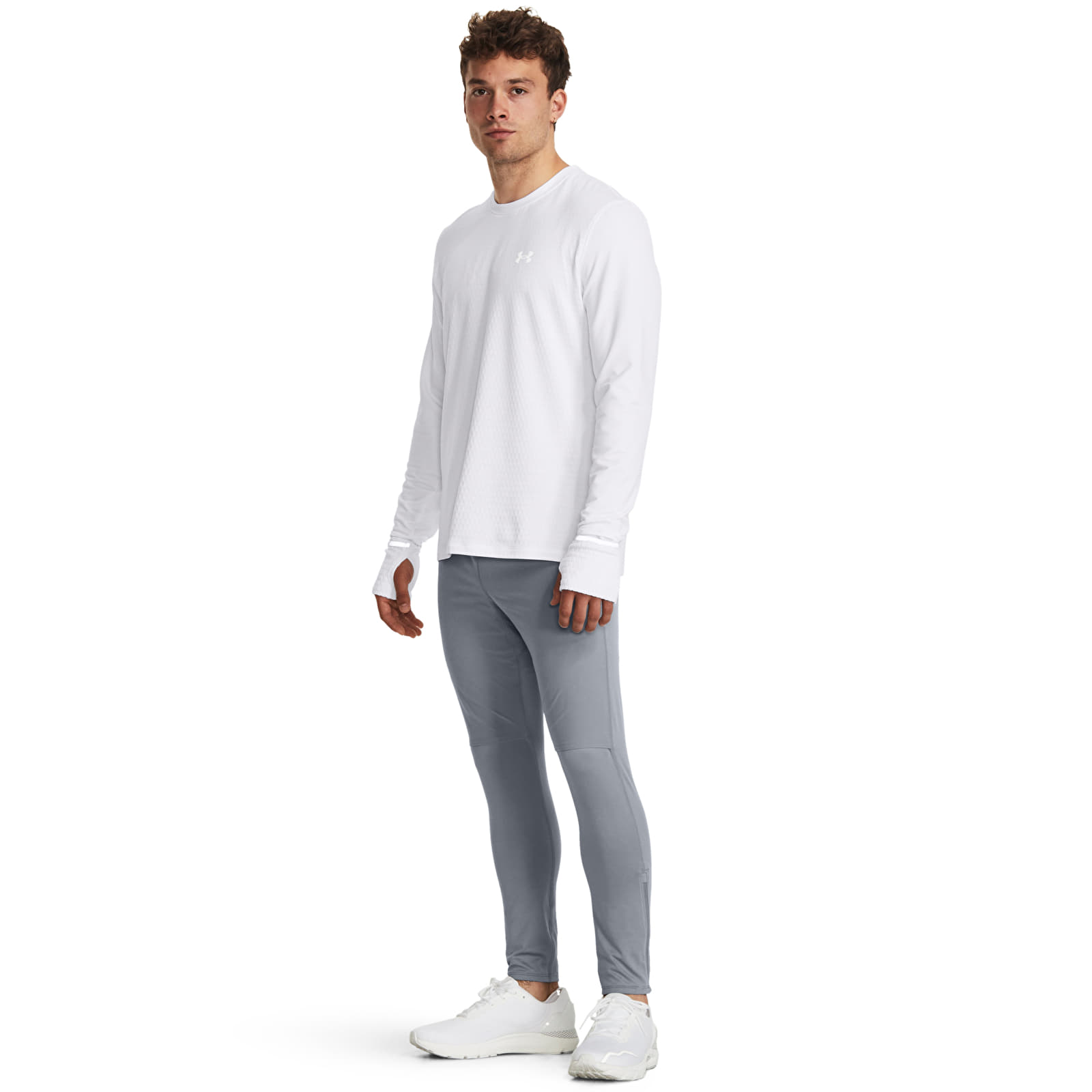 T-särgid Under Armour Qualifier Cold Longsleeve White