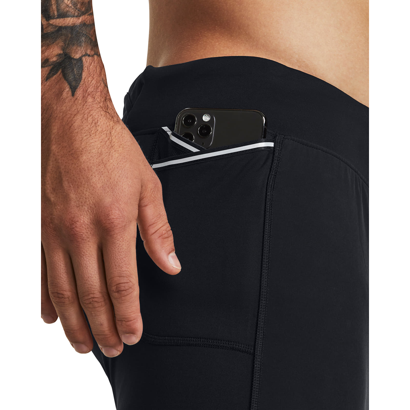 Hosen Under Armour Qualifier Elite Cold Tight Black