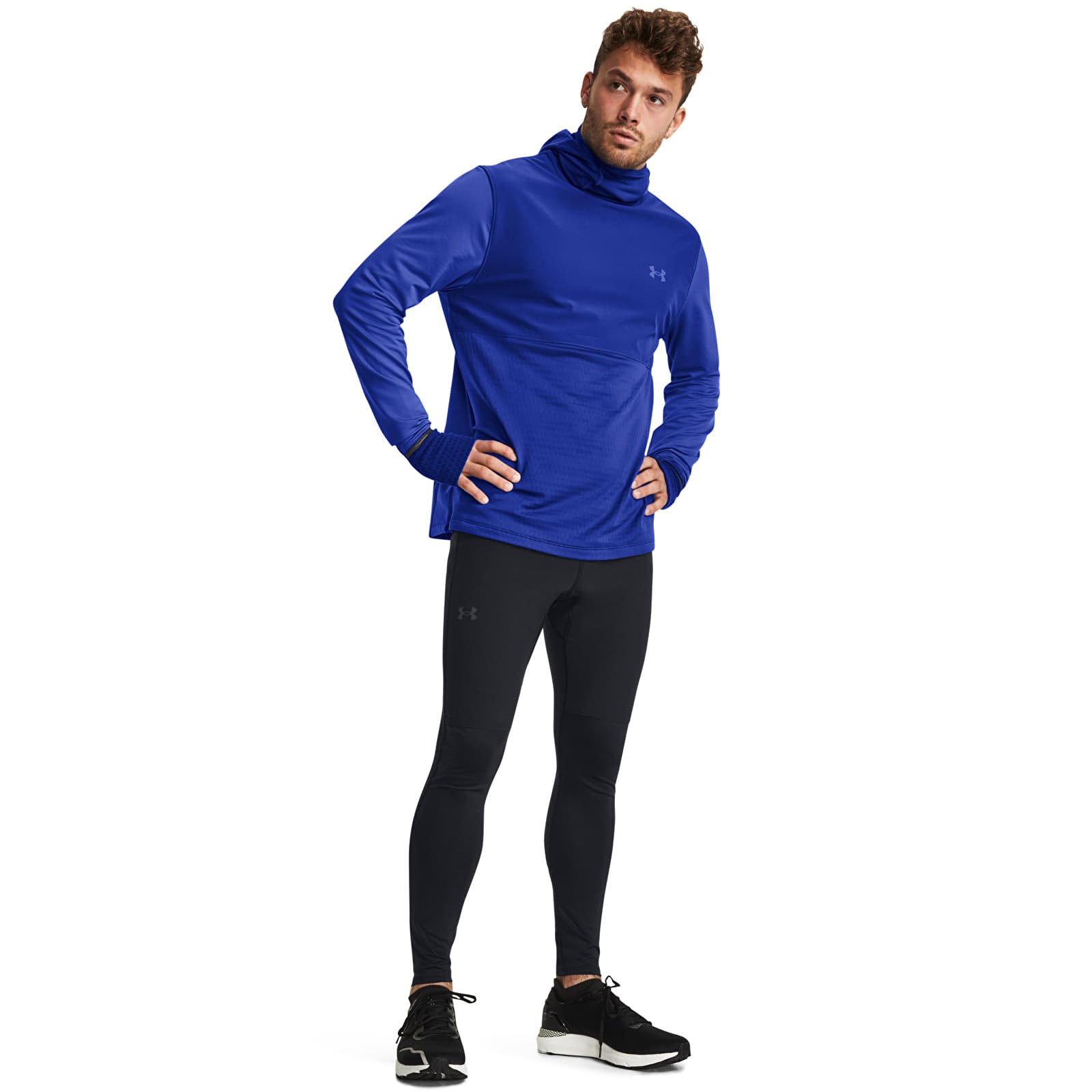 Hosen Under Armour Qualifier Elite Cold Tight Black