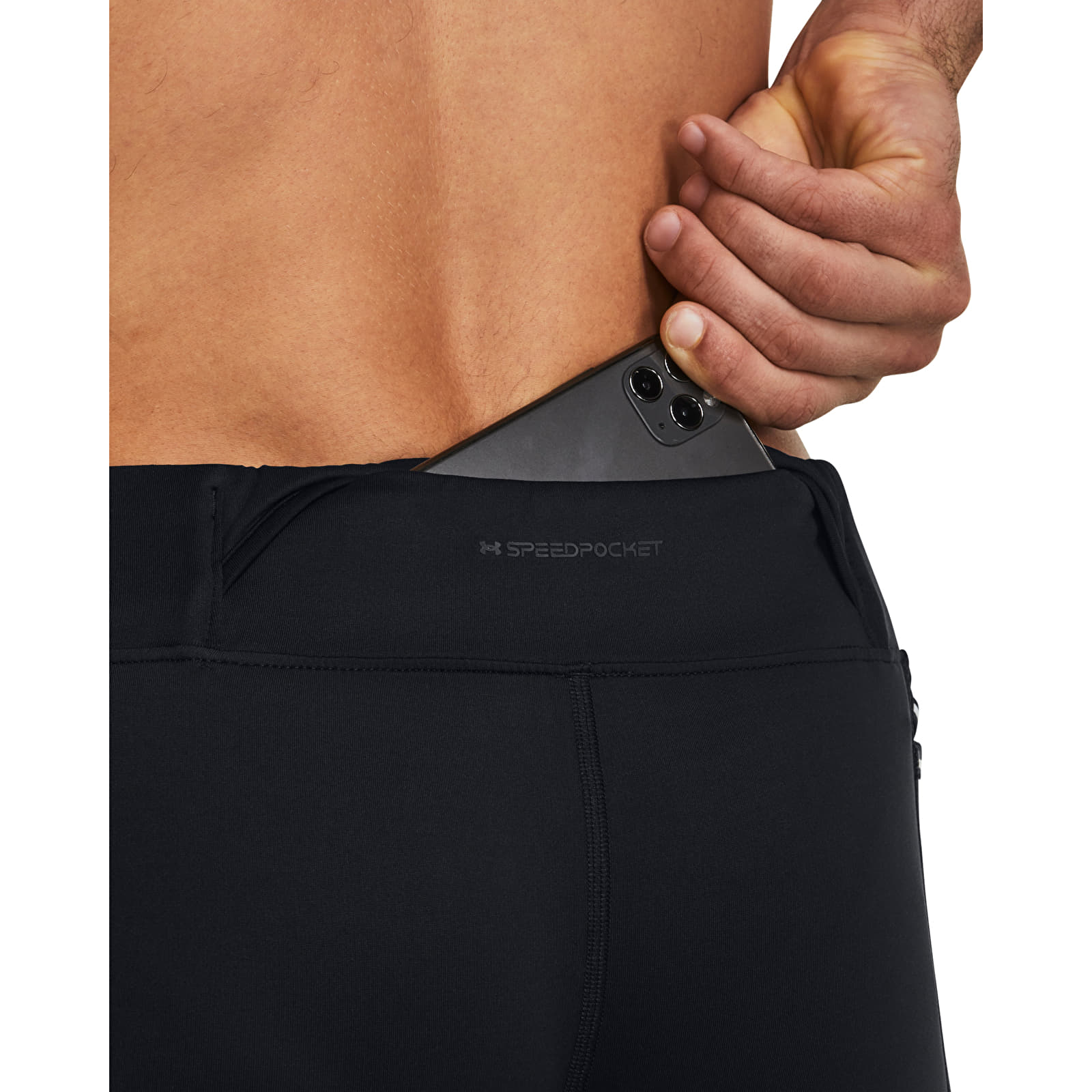 Hosen Under Armour Qualifier Elite Cold Tight Black