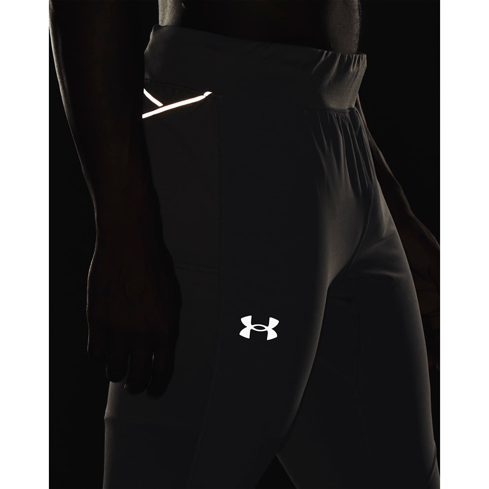 Hosen Under Armour Qualifier Elite Cold Tight Steel