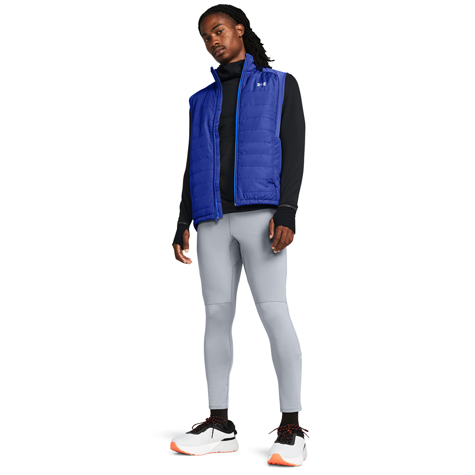 Hosen Under Armour Qualifier Elite Cold Tight Steel