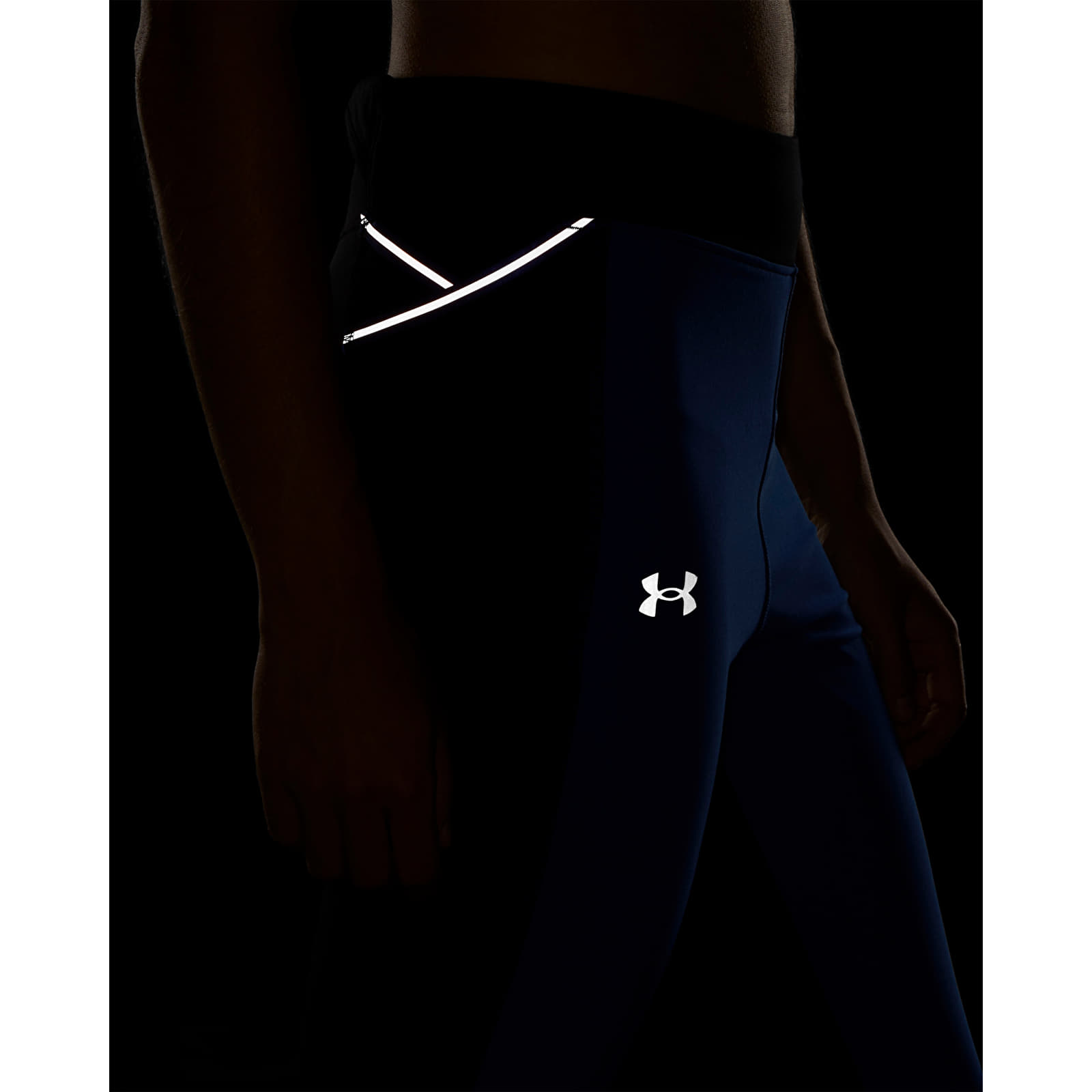 Hlače Under Armour Launch Elite Tight Black