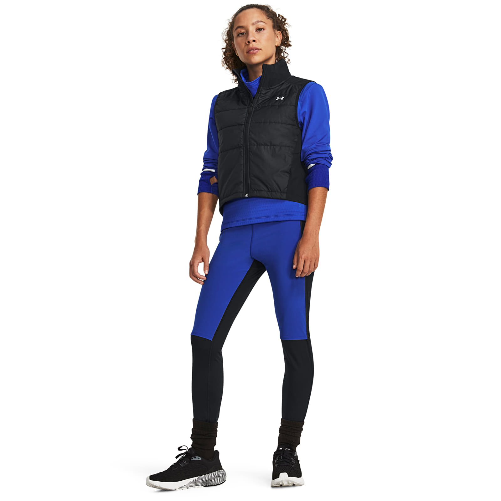 Hlače Under Armour Launch Elite Tight Black