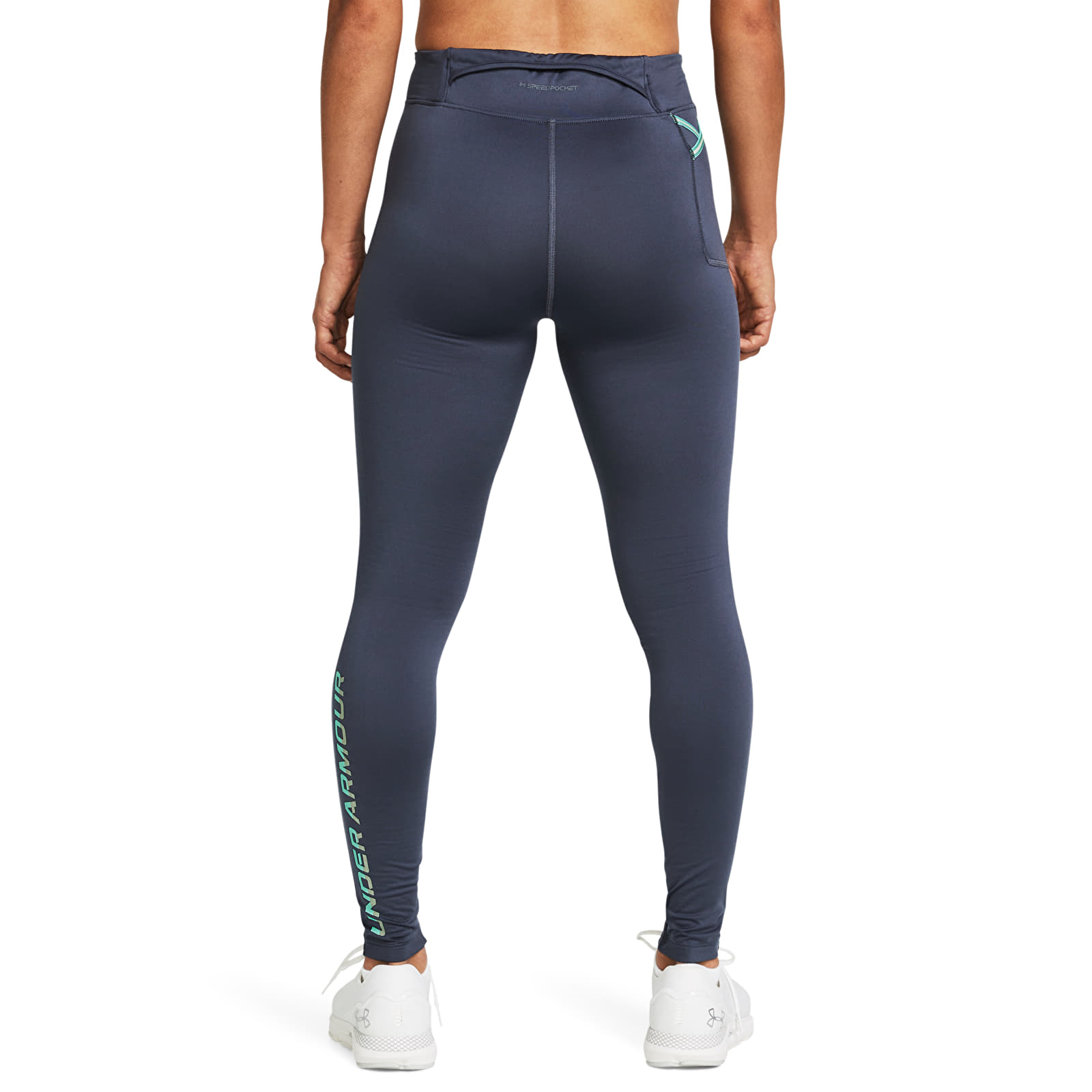 Hlače Under Armour Launch Elite Tight Downpour Gray
