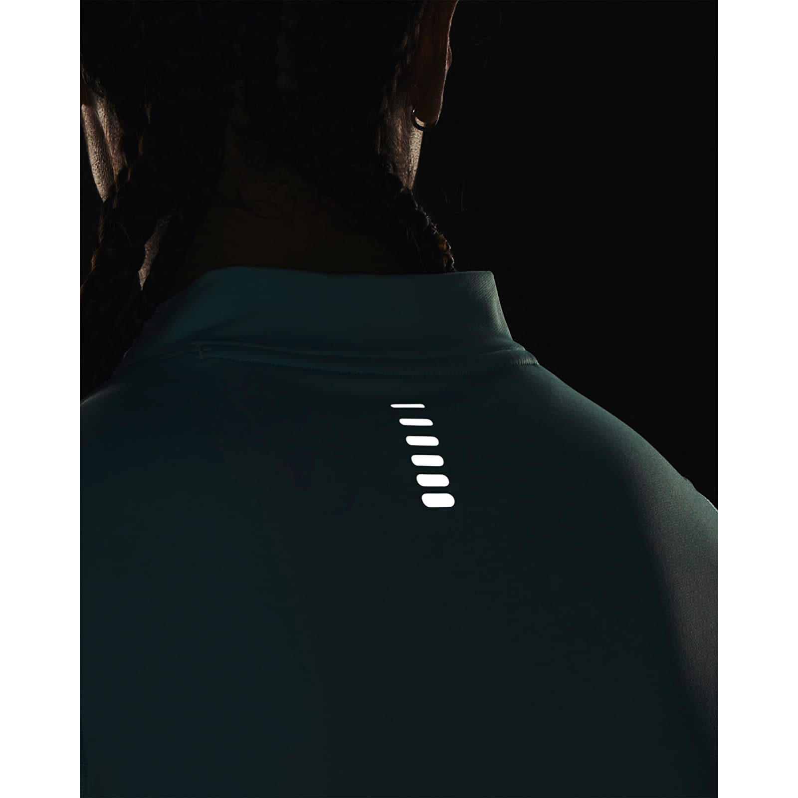 Trička Under Armour Launch Elite Longsleeve Neo Turquoise