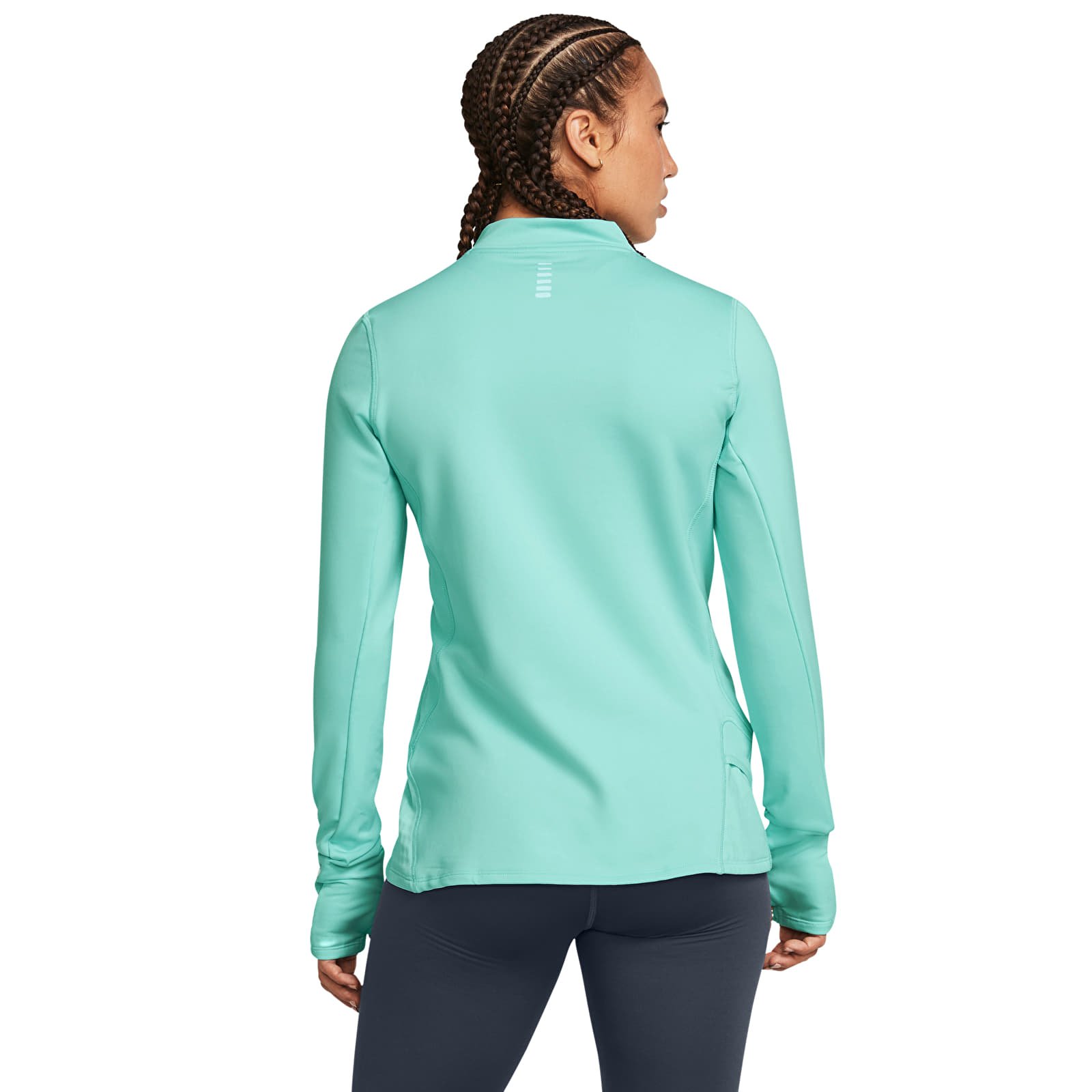 Trička Under Armour Launch Elite Longsleeve Neo Turquoise