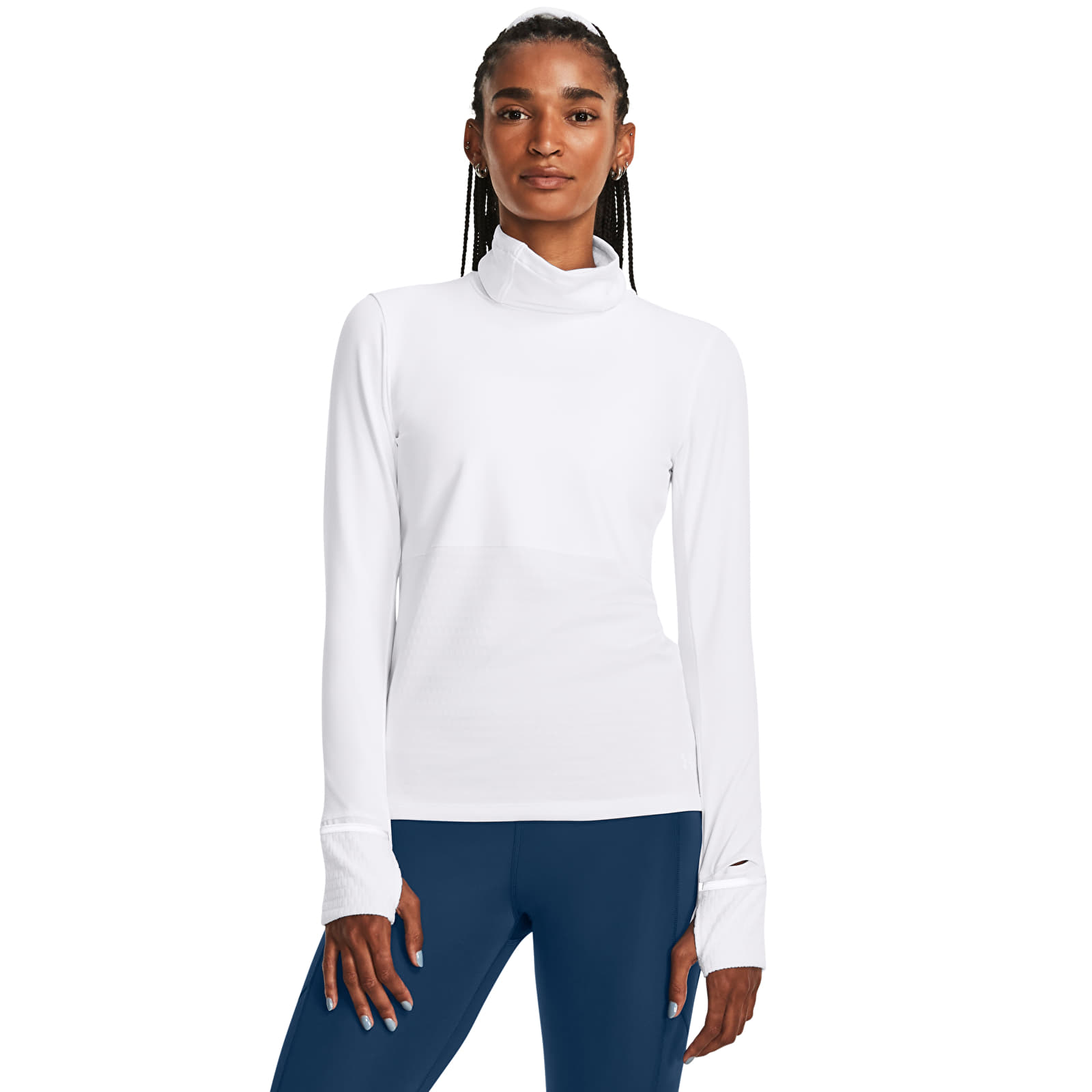 Hoodies and sweatshirts  Under Armour Launch Elite Funnel White