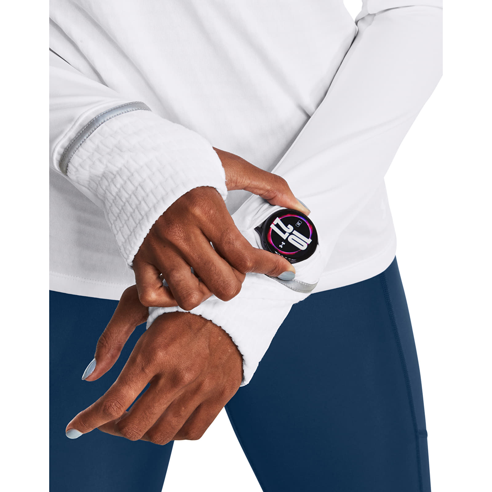 Hoodies and sweatshirts  Under Armour Launch Elite Funnel White