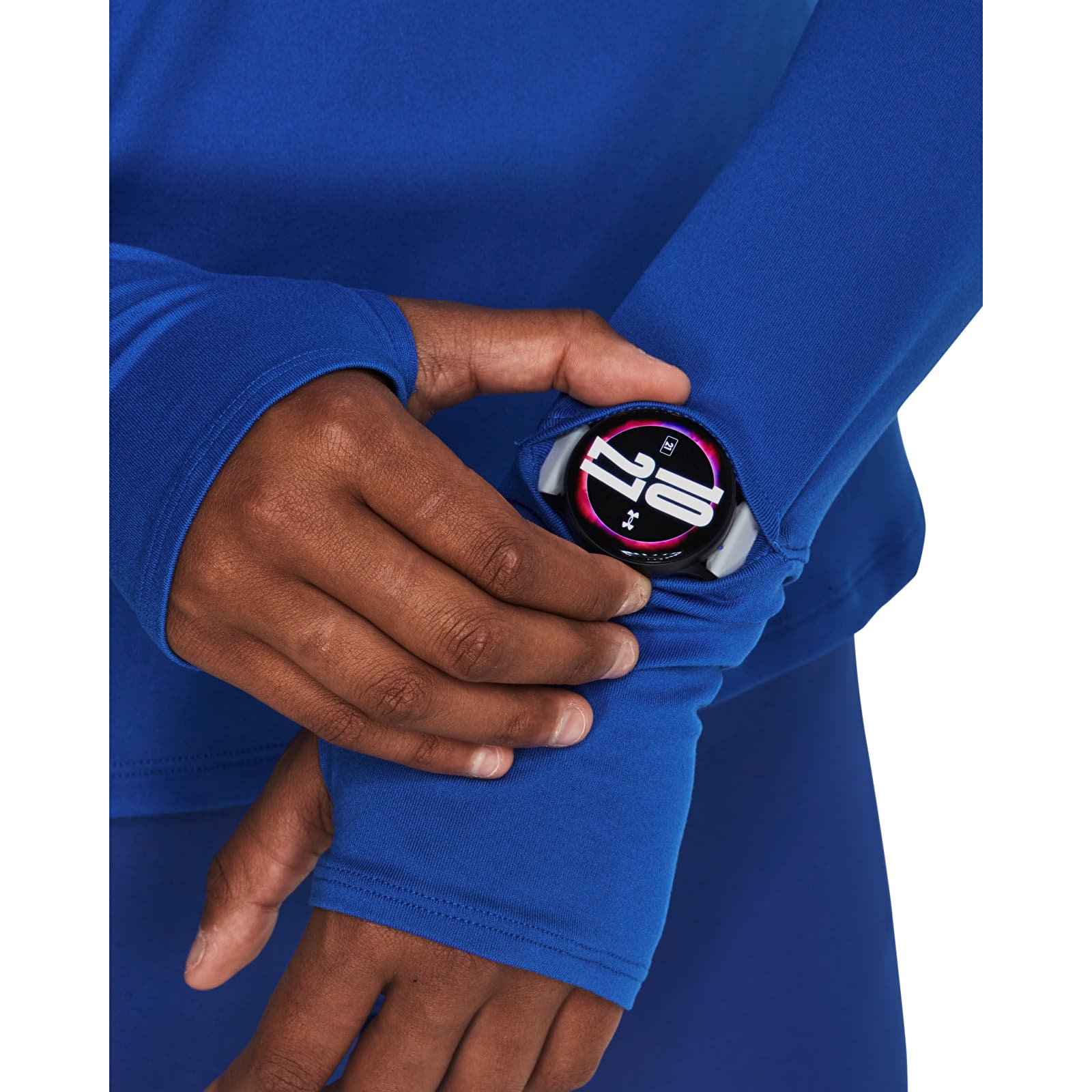 Sweatshirts Under Armour Qualifier Run 1/2 Zip Team Royal
