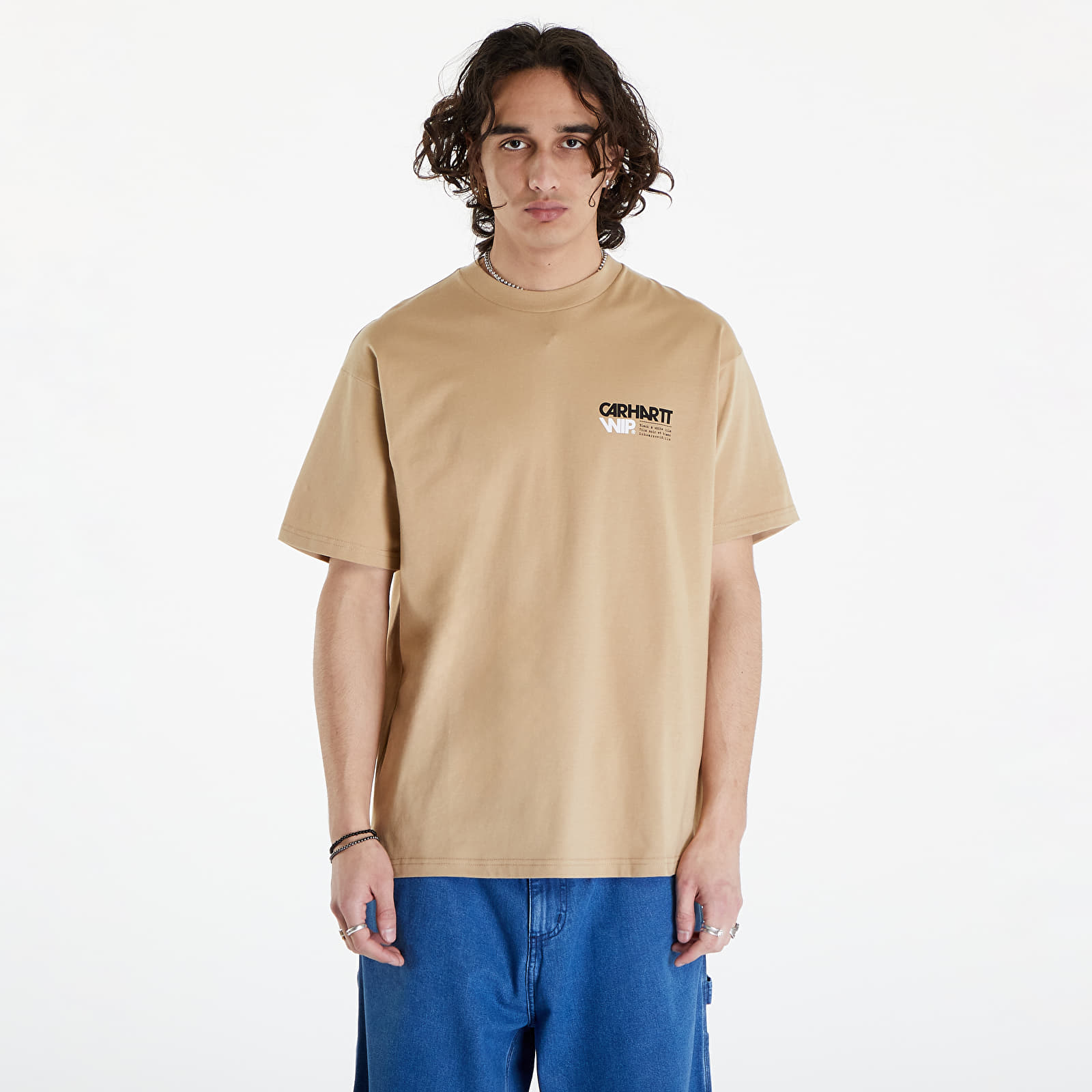 Trička Carhartt WIP S/S Contact Sheet T-Shirt UNISEX Sable