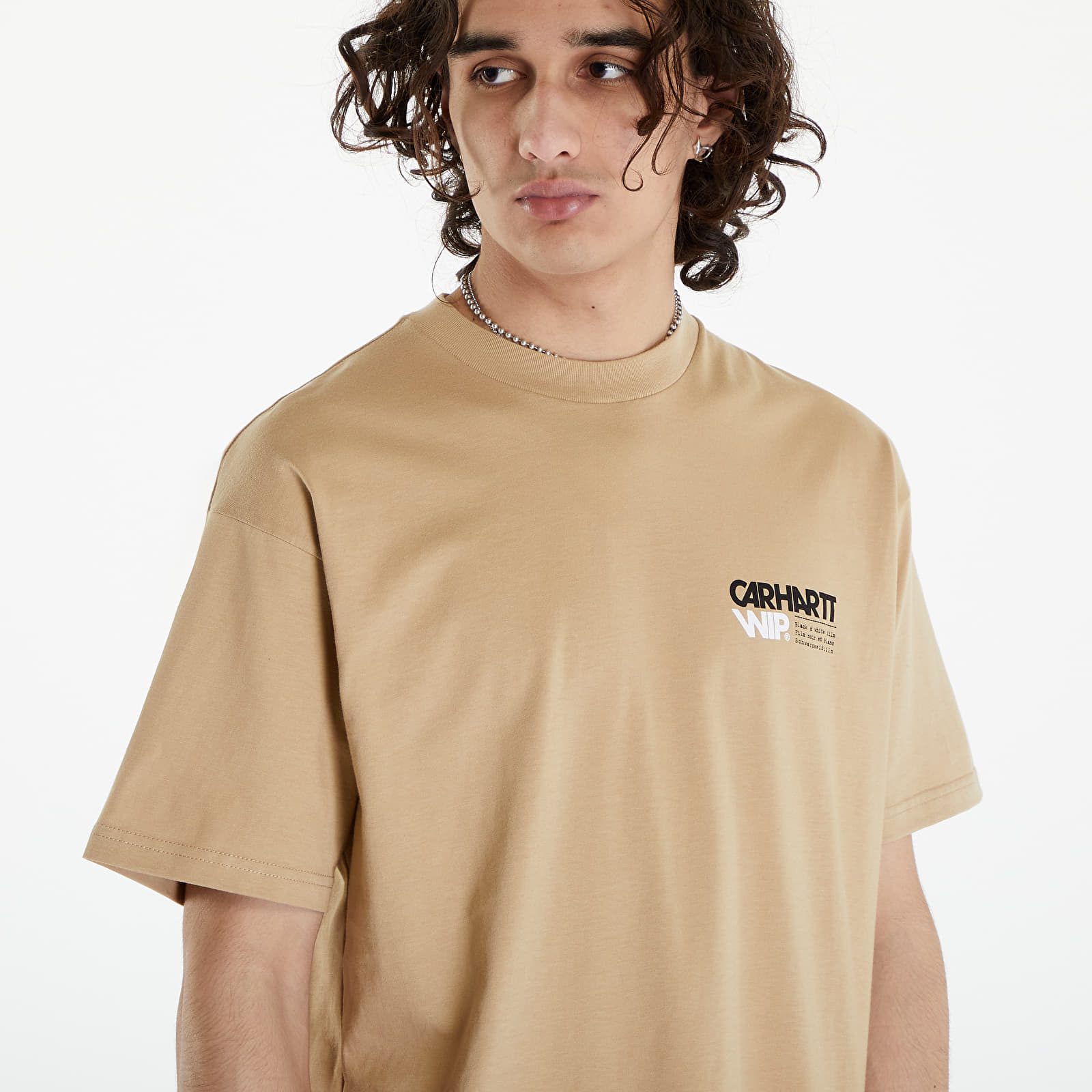 Trička Carhartt WIP S/S Contact Sheet T-Shirt UNISEX Sable