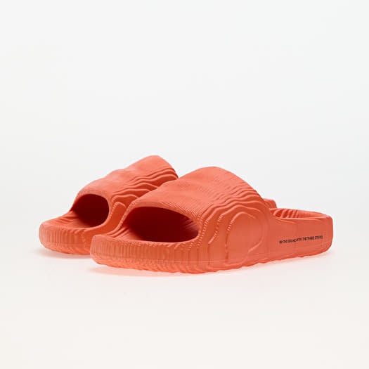 Adidas slippers orange discount