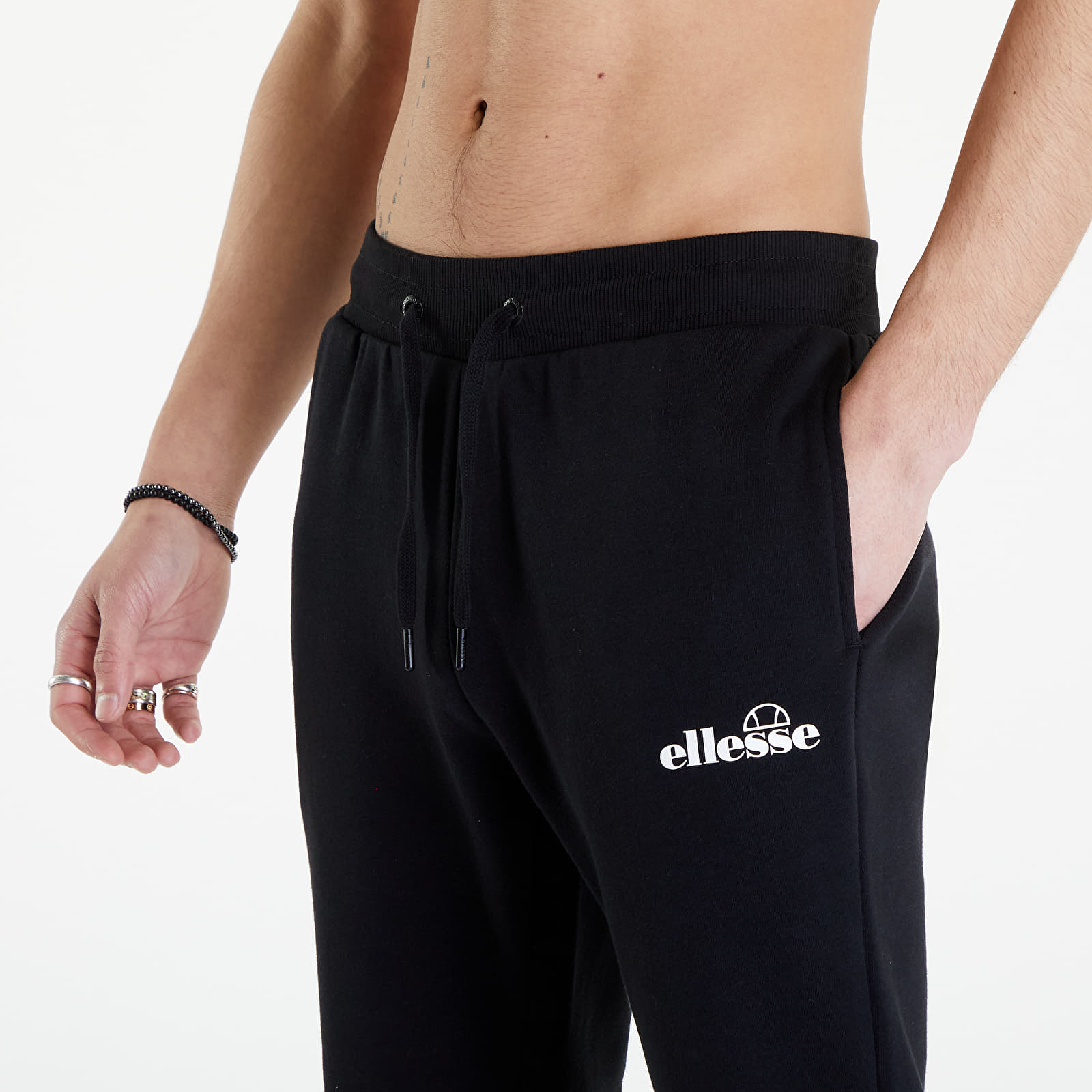 Ellesse black joggers store