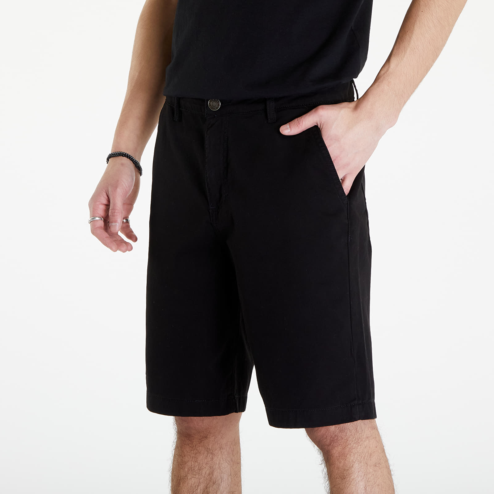 Shorts Urban Classics Organic Skater Chino Shorts Black