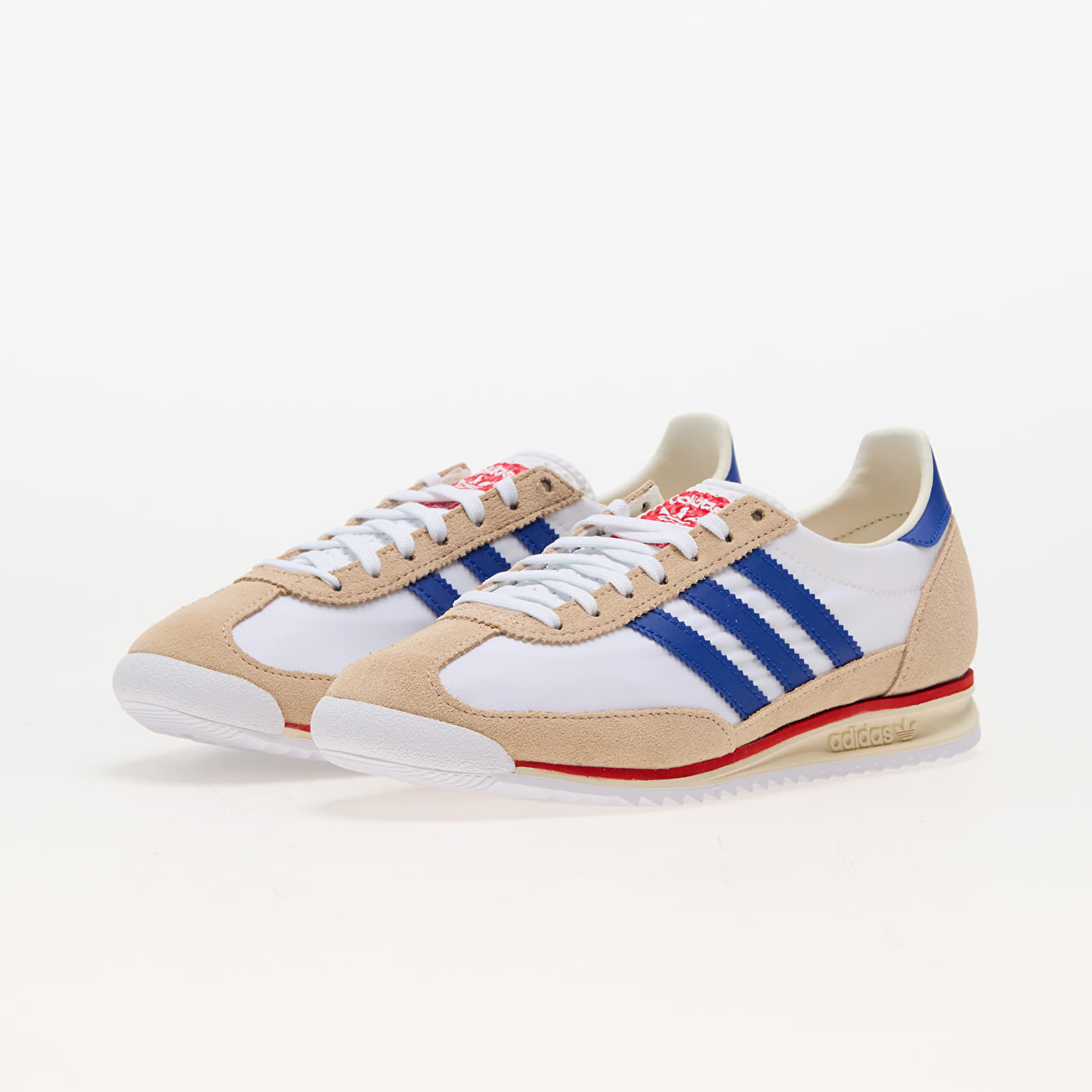 Naisten lenkkarit ja kengät adidas SL 72 Og W Ftw White/ Collroyal/ Red