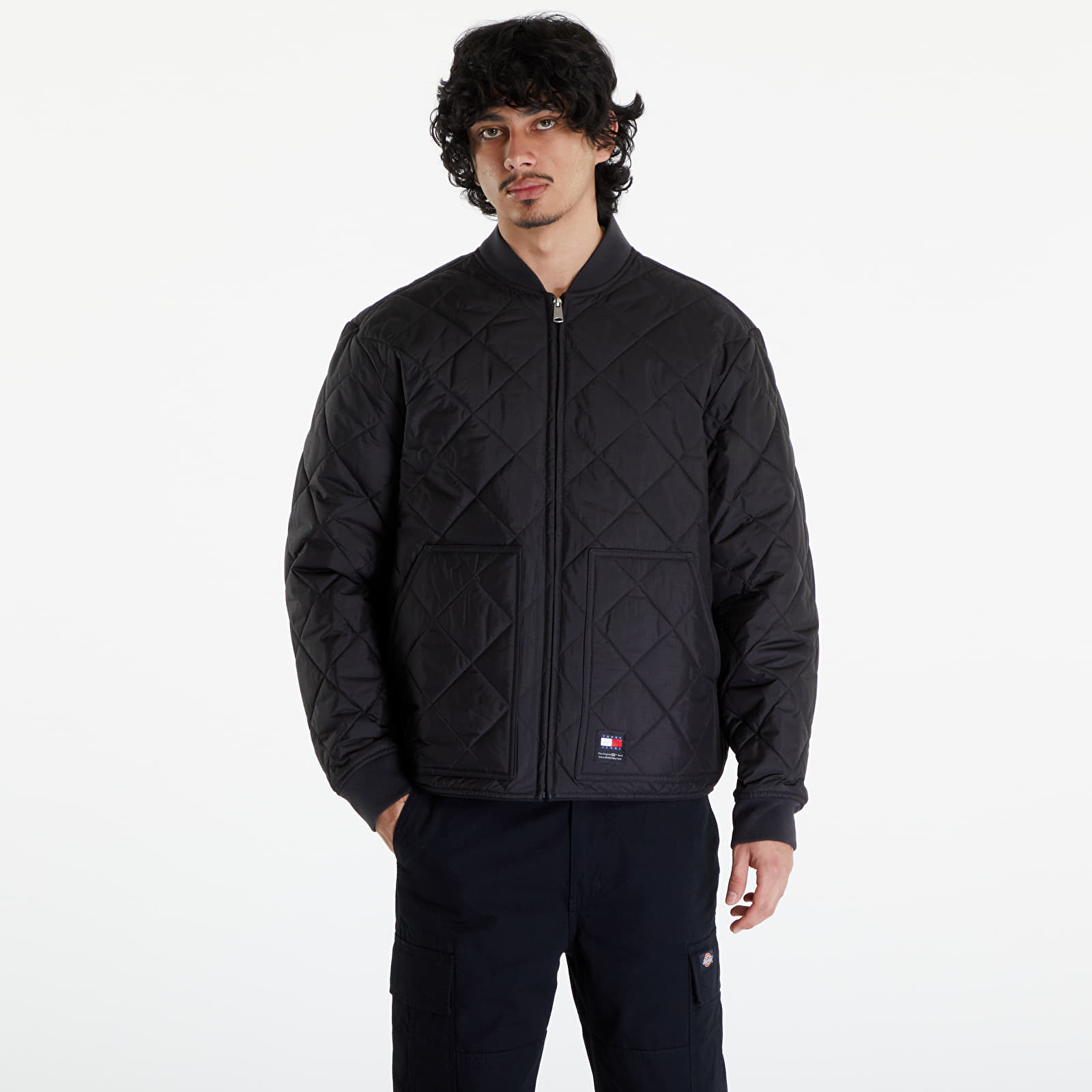 Bombery Tommy Jeans Regular Entry Bomber Black