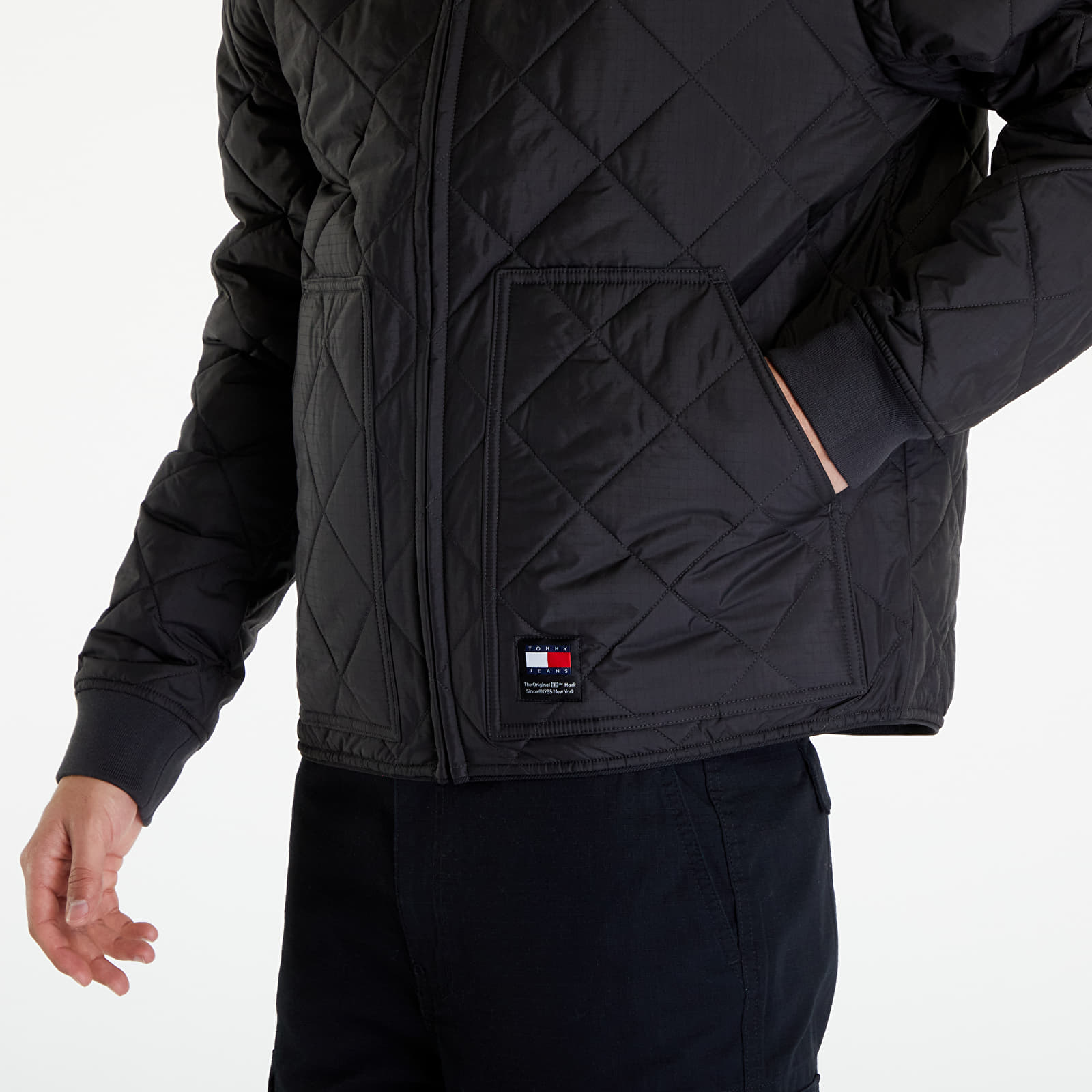 Bombery Tommy Jeans Regular Entry Bomber Black