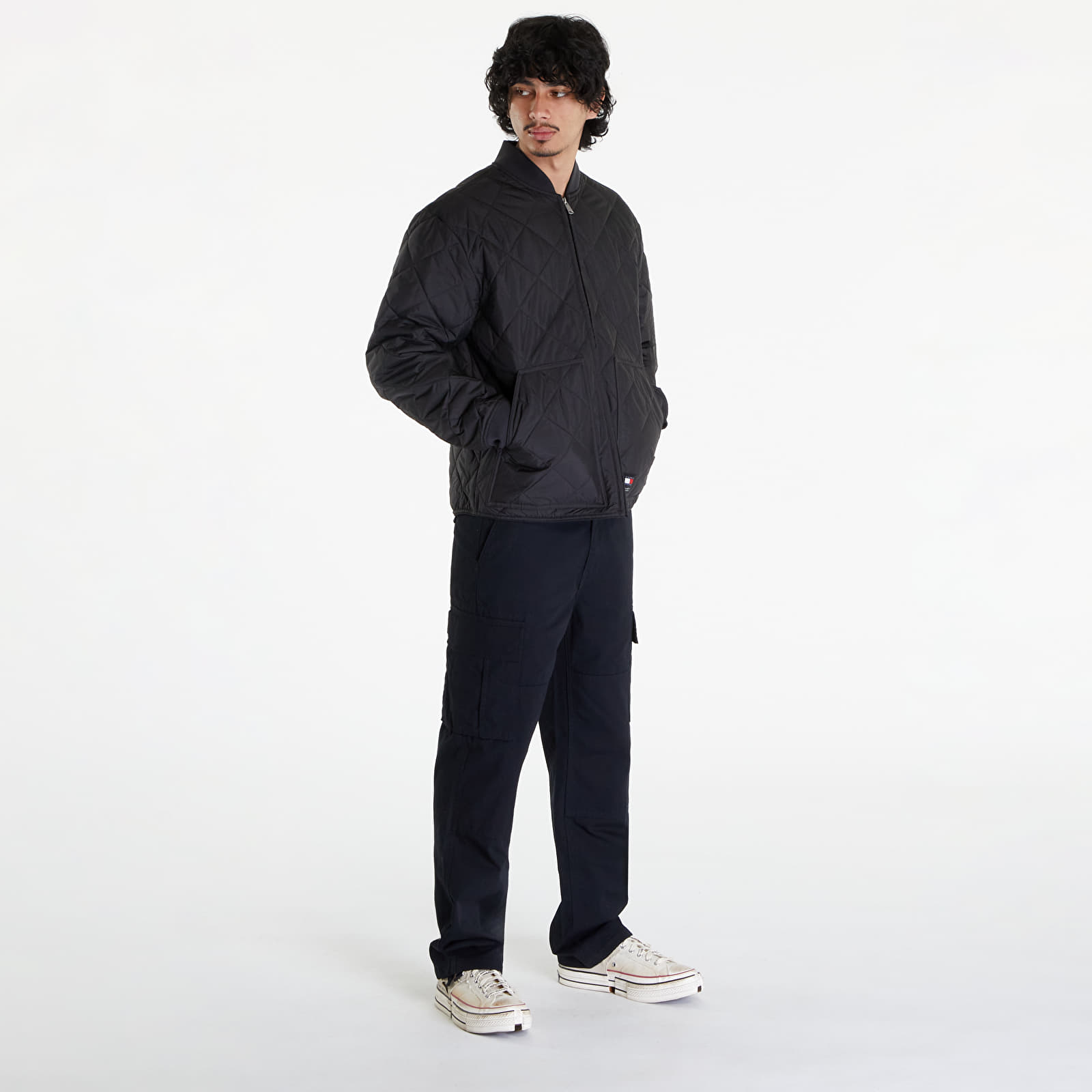 Bombery Tommy Jeans Regular Entry Bomber Black