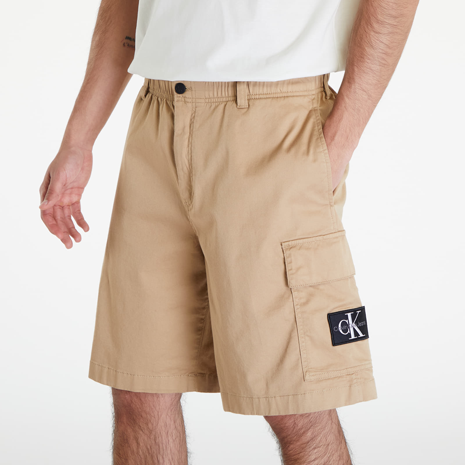 Shorts Calvin Klein Jeans Cargo Shorts Beige Queens